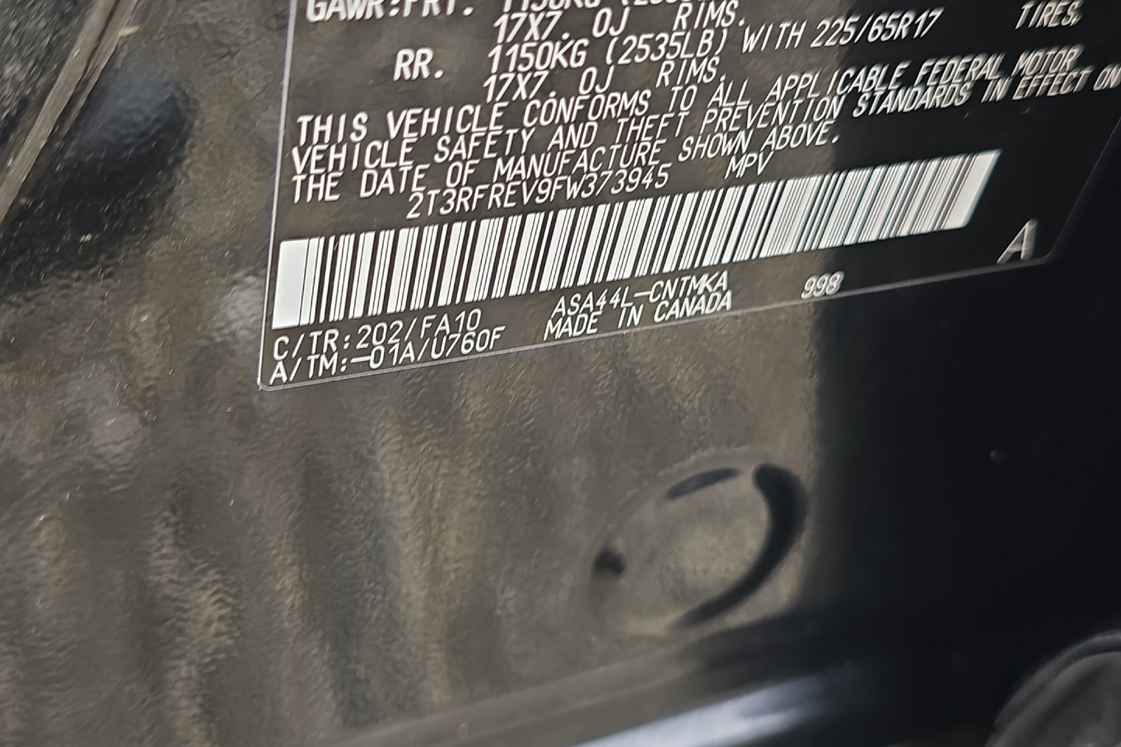 Used 2015 Black Toyota XLE image 22