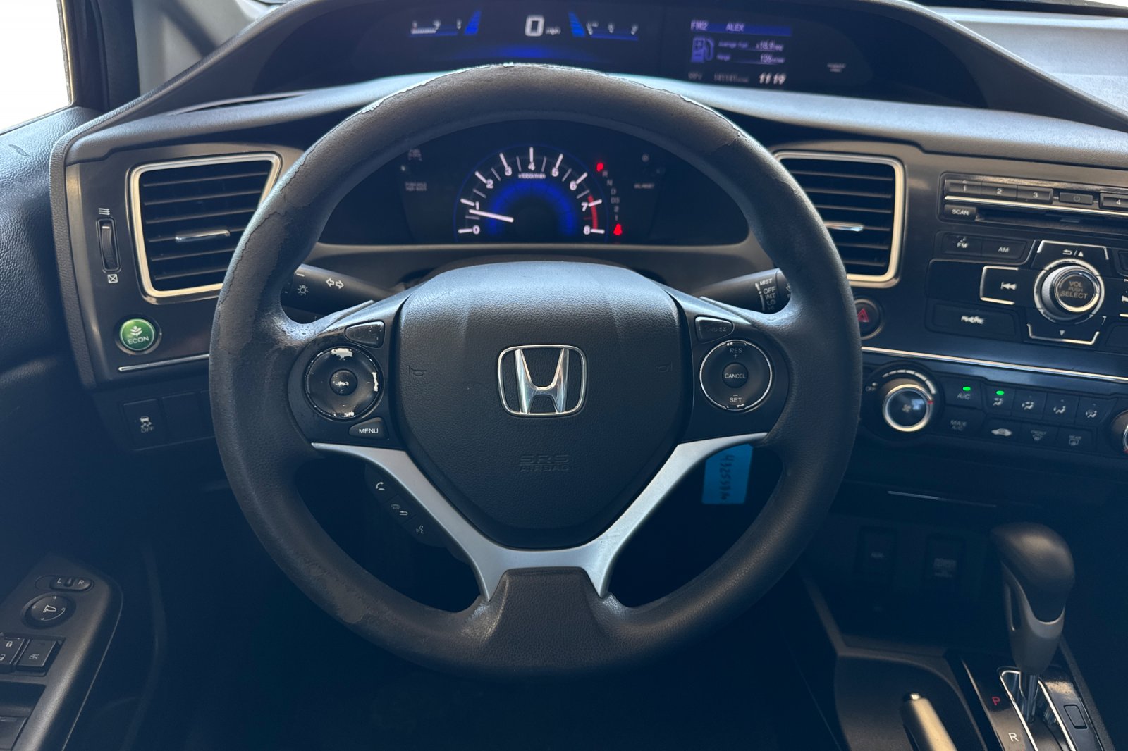 Used 2013 Crystal Black Pearl Honda LX image 14