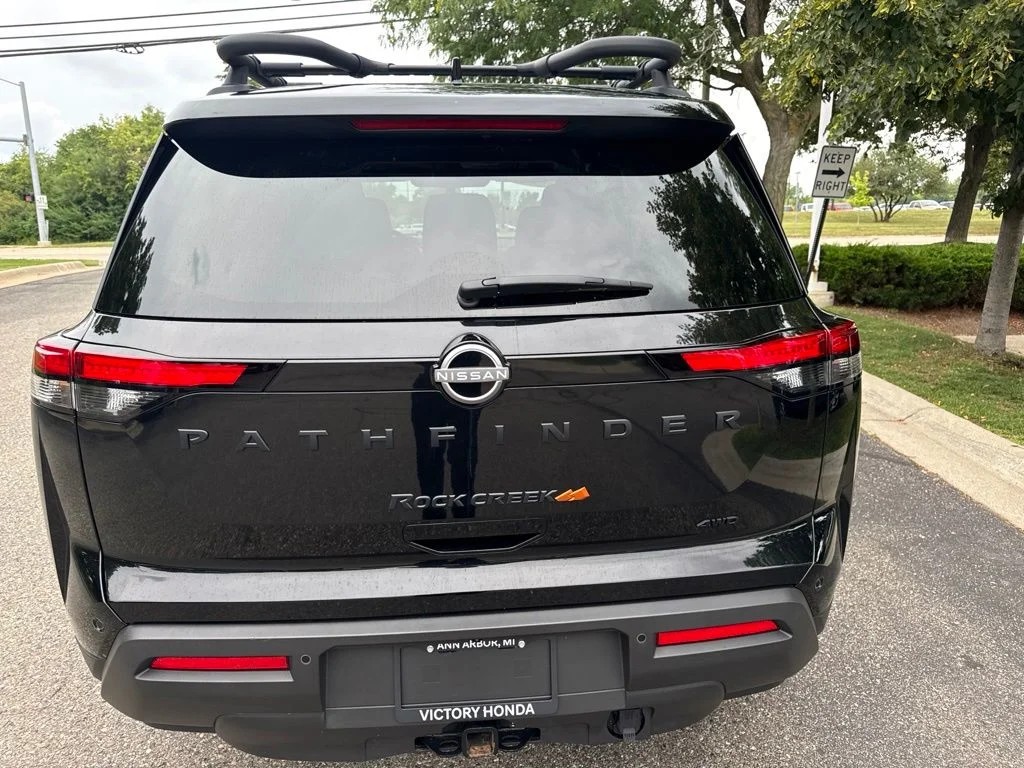 Used 2025 Super Black Nissan Rock Creek image 9
