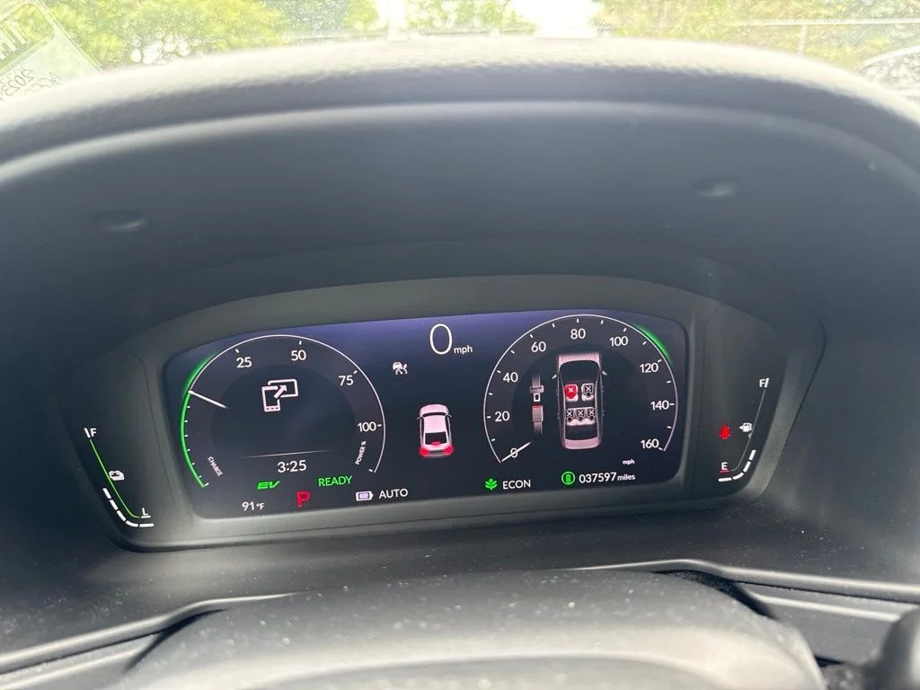 Certified Used 2023 Platinum White Pearl Honda HYBRID SPORT image 23