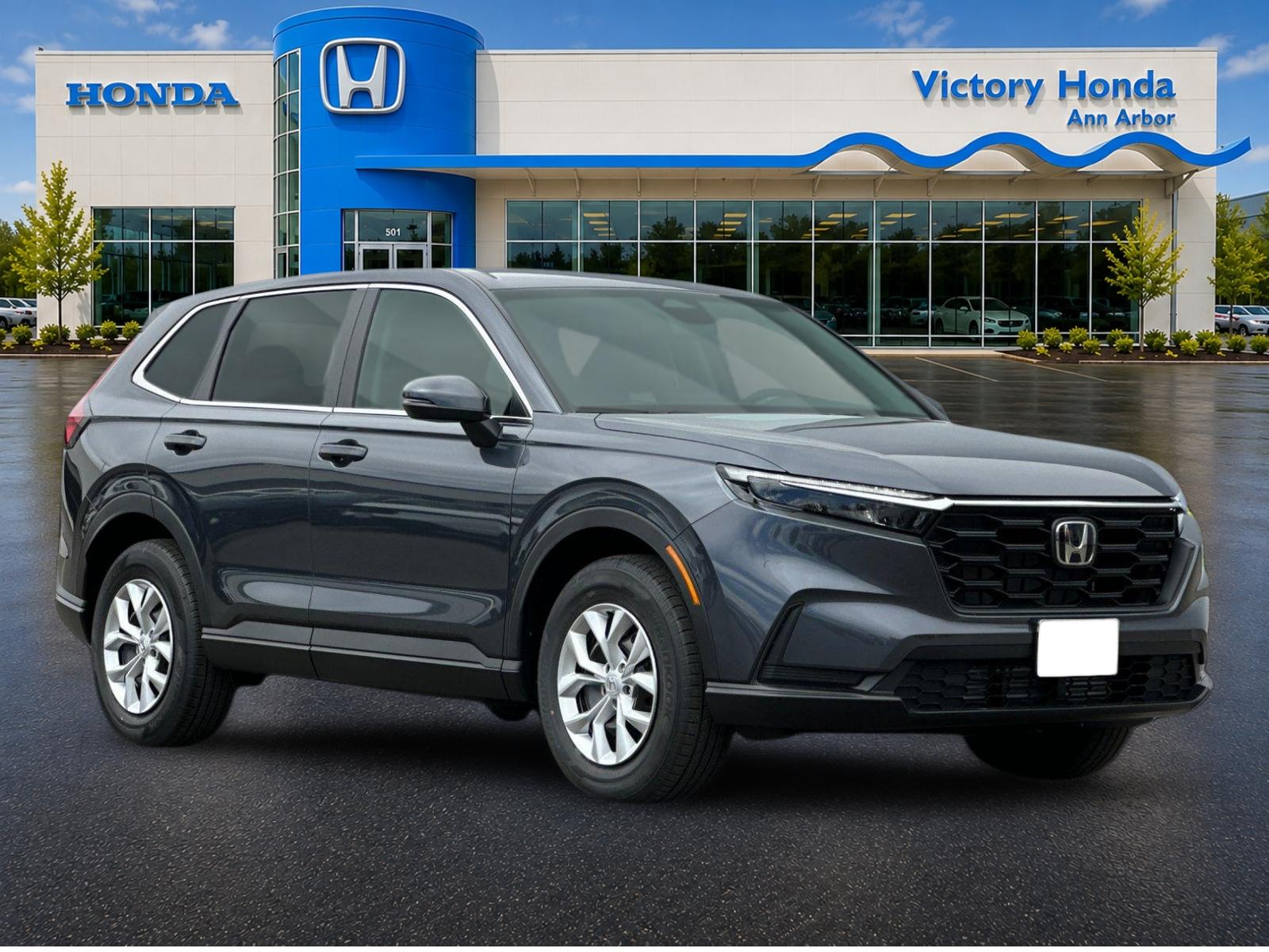 New 2026 Meteorite Gray Metallic Honda AWD LX image 3