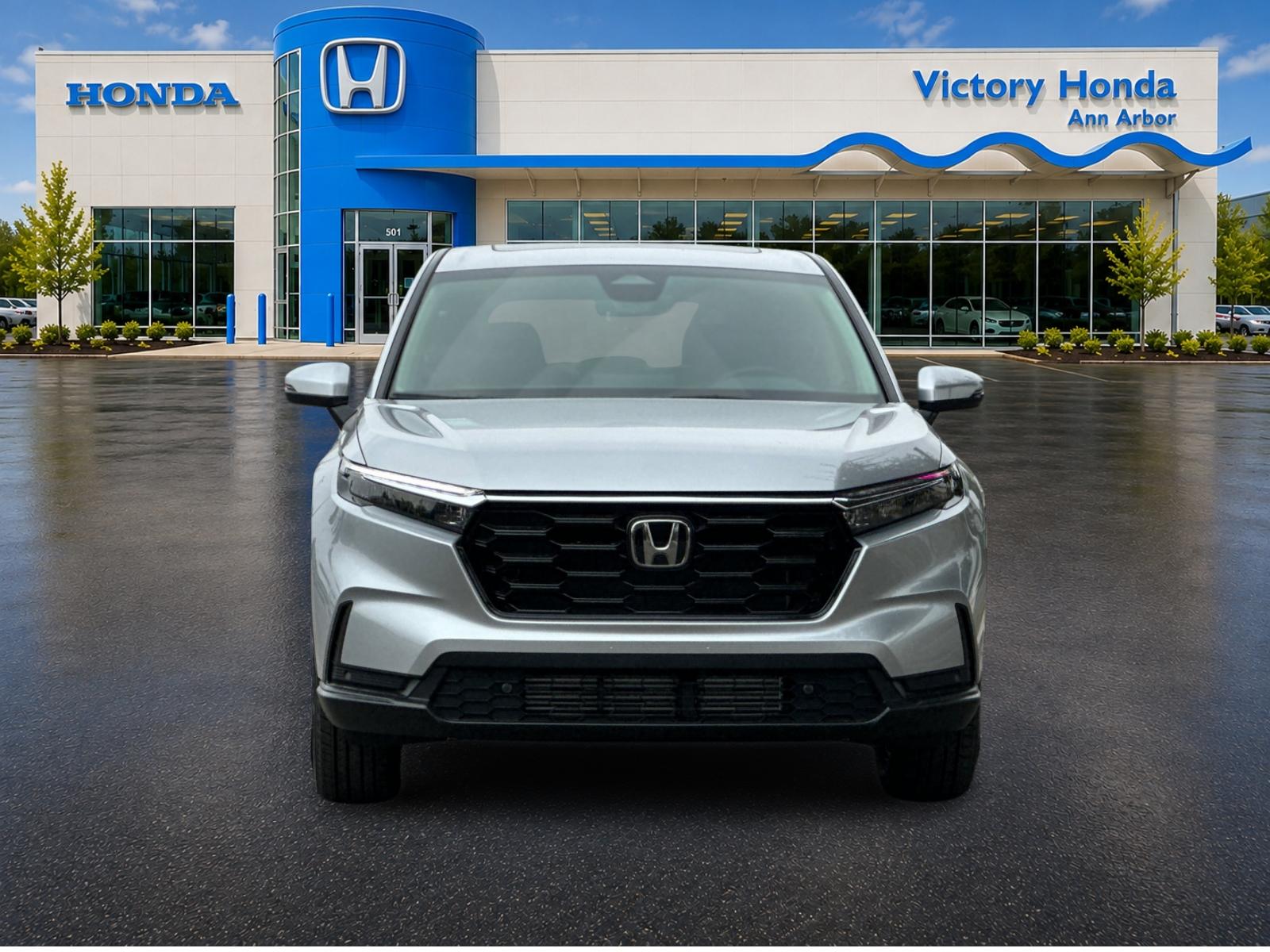 New 2026 Solar Silver Metallic Honda AWD EX-L image 2