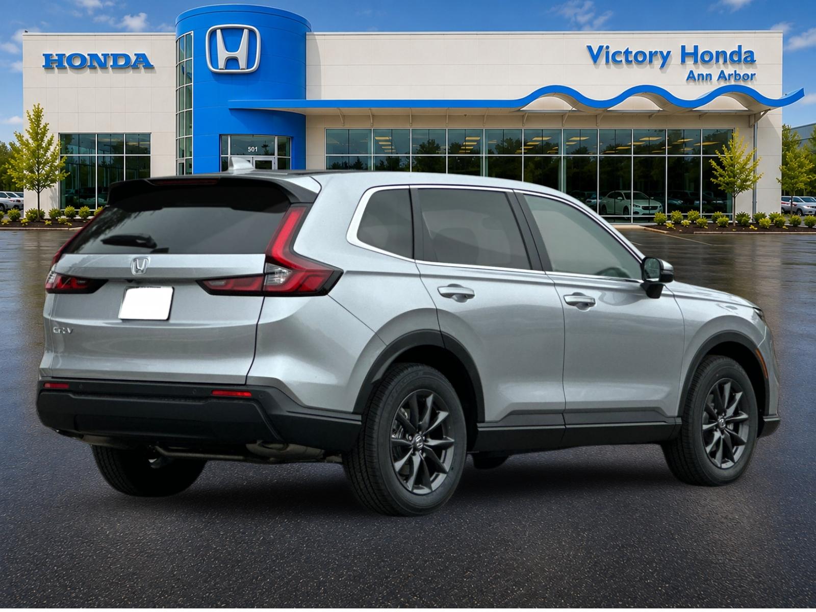 New 2026 Solar Silver Metallic Honda AWD EX-L image 5