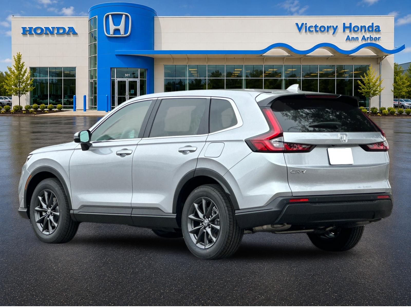 New 2026 Solar Silver Metallic Honda AWD EX-L image 7