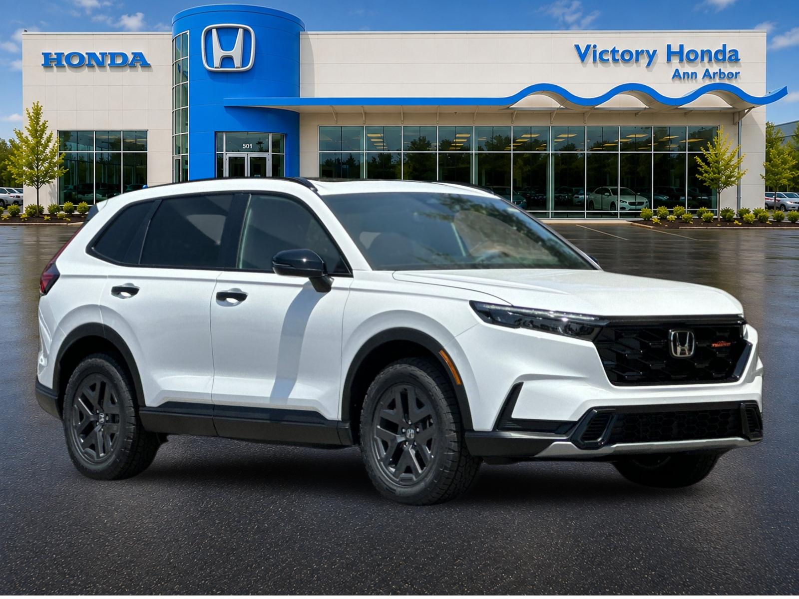 New 2026 Platinum White Honda TrailSport image 3