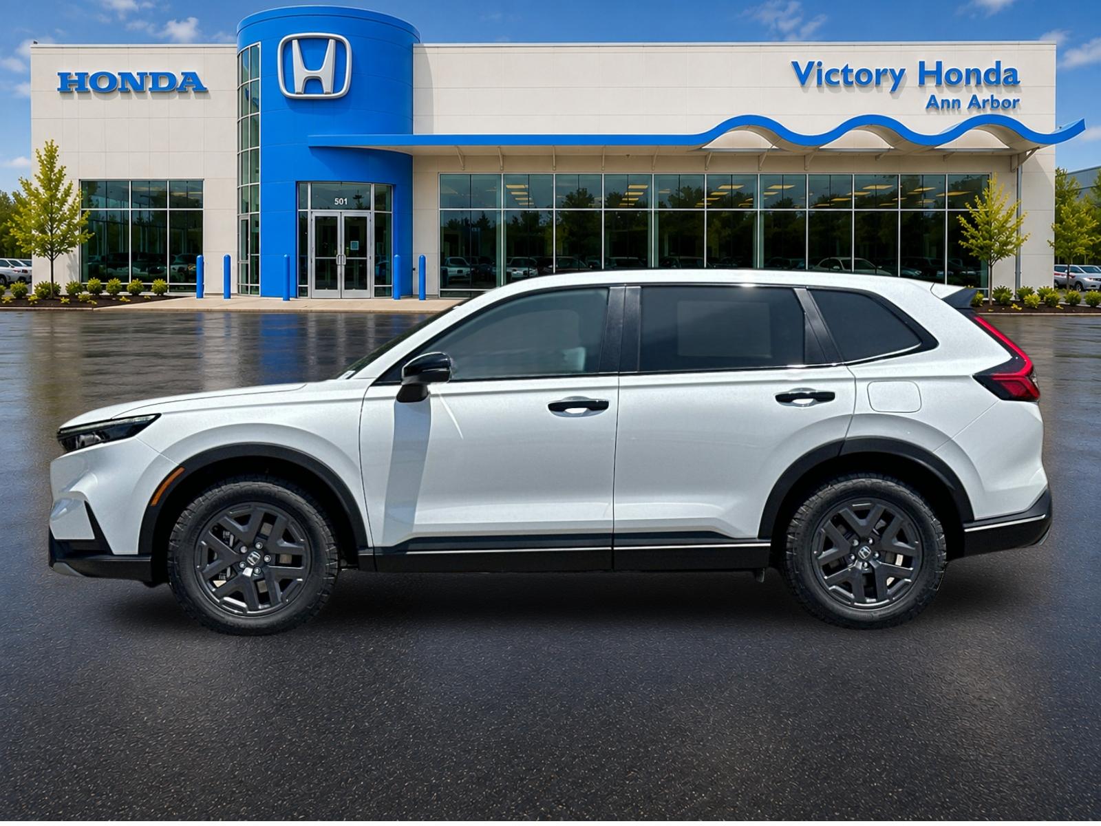 New 2026 Platinum White Honda TrailSport image 8