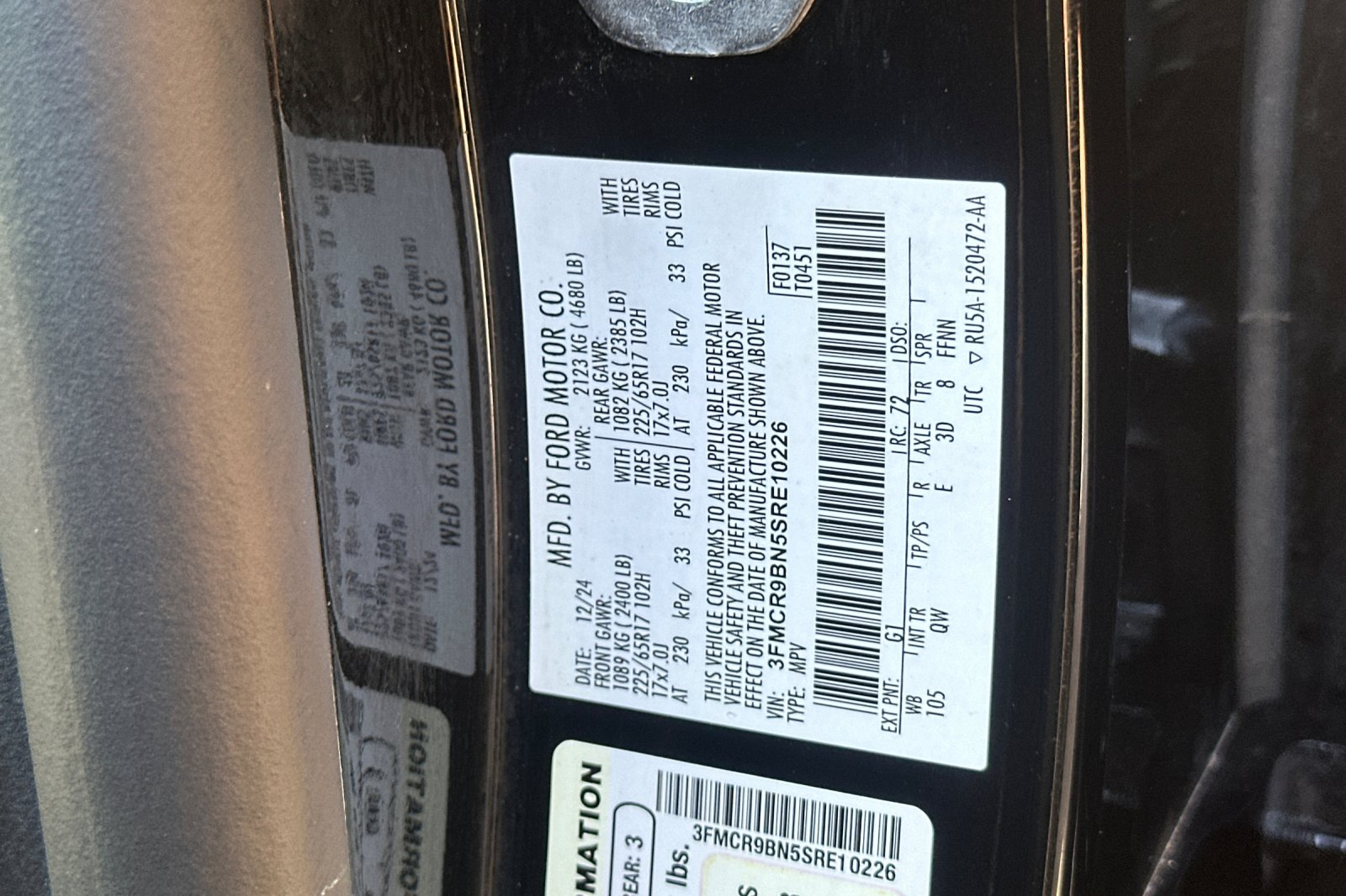 Used 2025 Black Ford Big Bend image 28