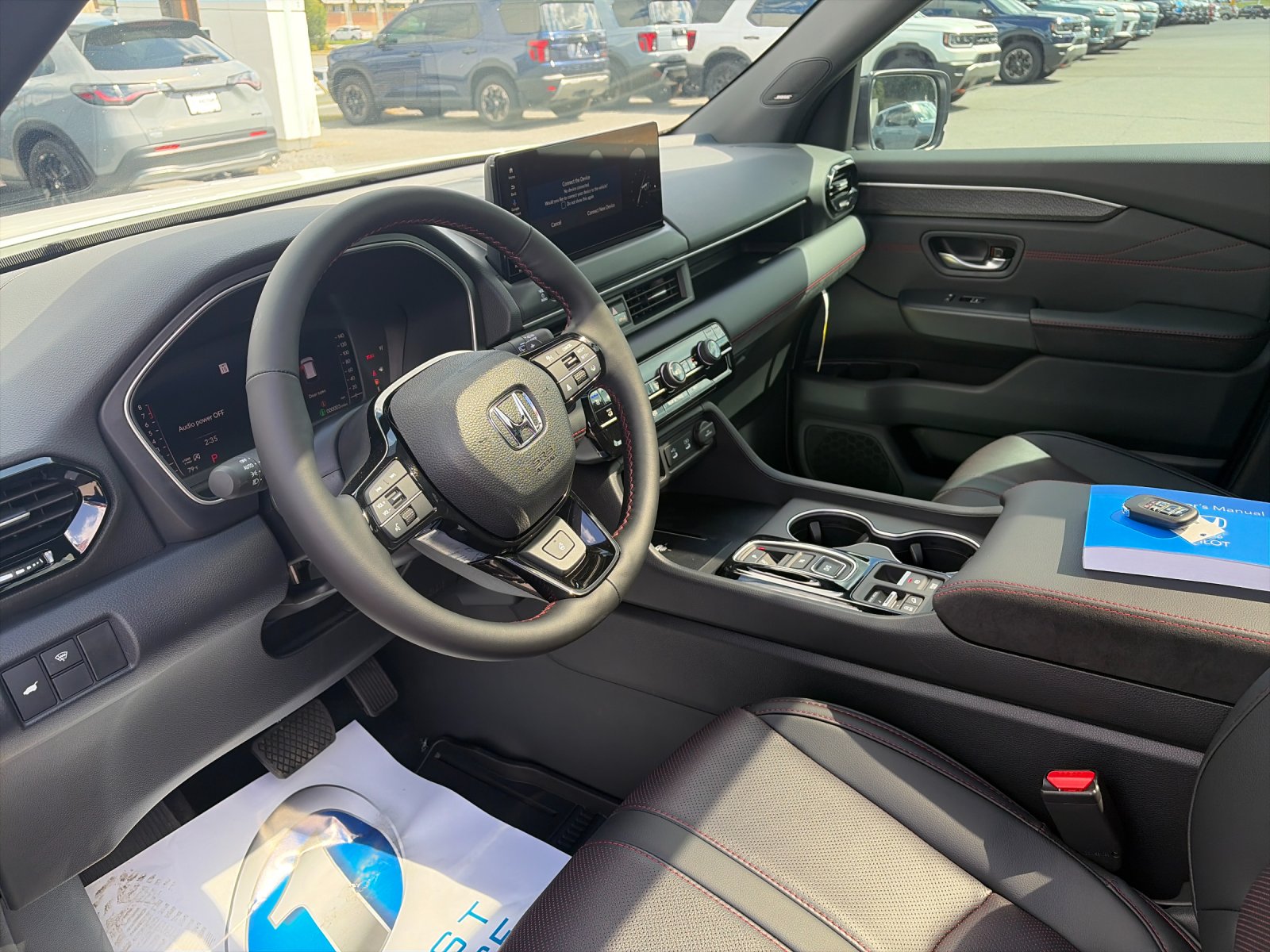New 2026 Platinum White Pearl Honda AWD Black Edition image 11