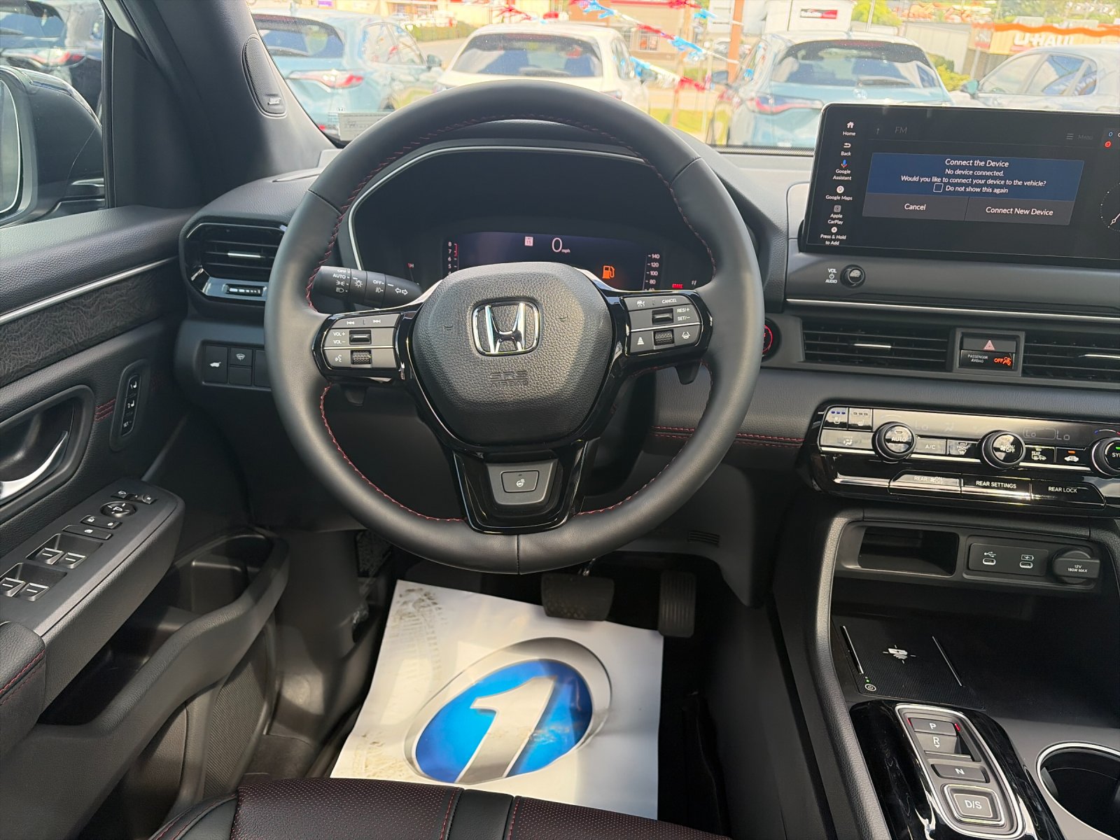 New 2026 Platinum White Pearl Honda AWD Black Edition image 17