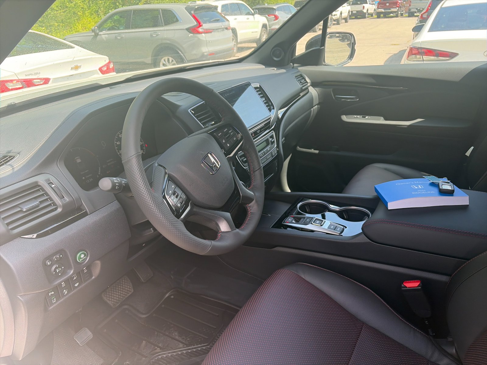 New 2026 Platinum White Pearl Honda Black Edition image 11