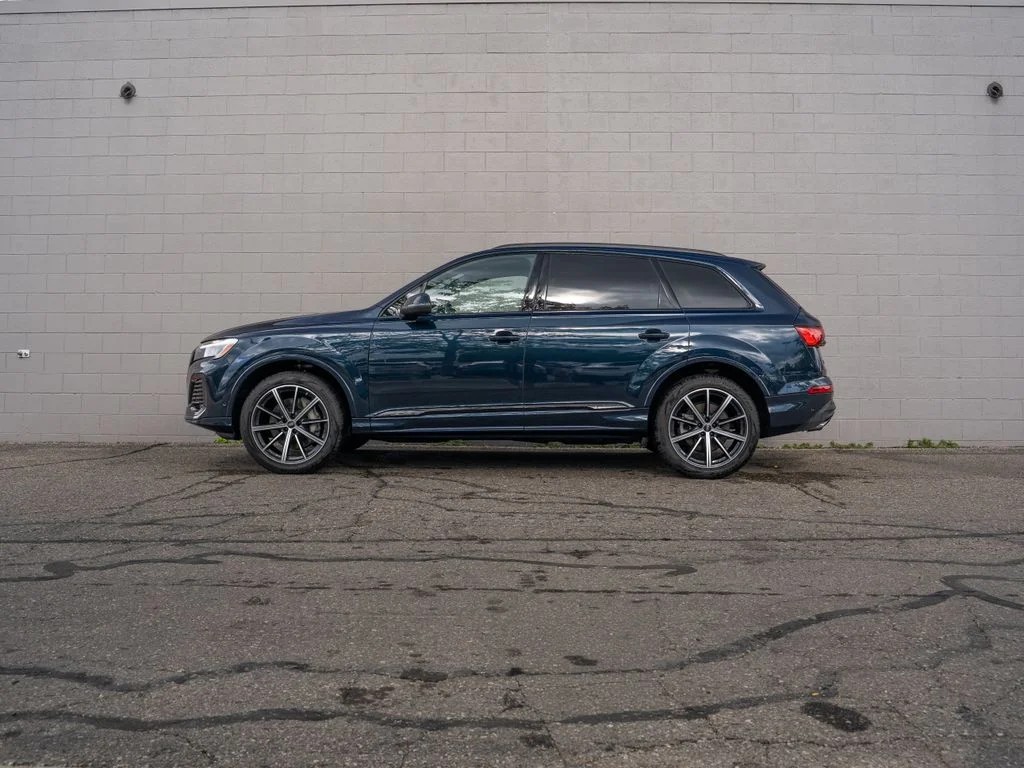 Used 2025 Blue Metallic Audi 45 Premium Plus image 2