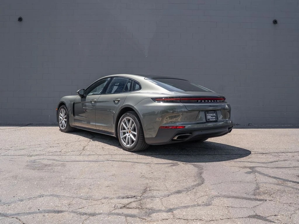 Used 2025 Aventurine Green Metallic Porsche Base image 3