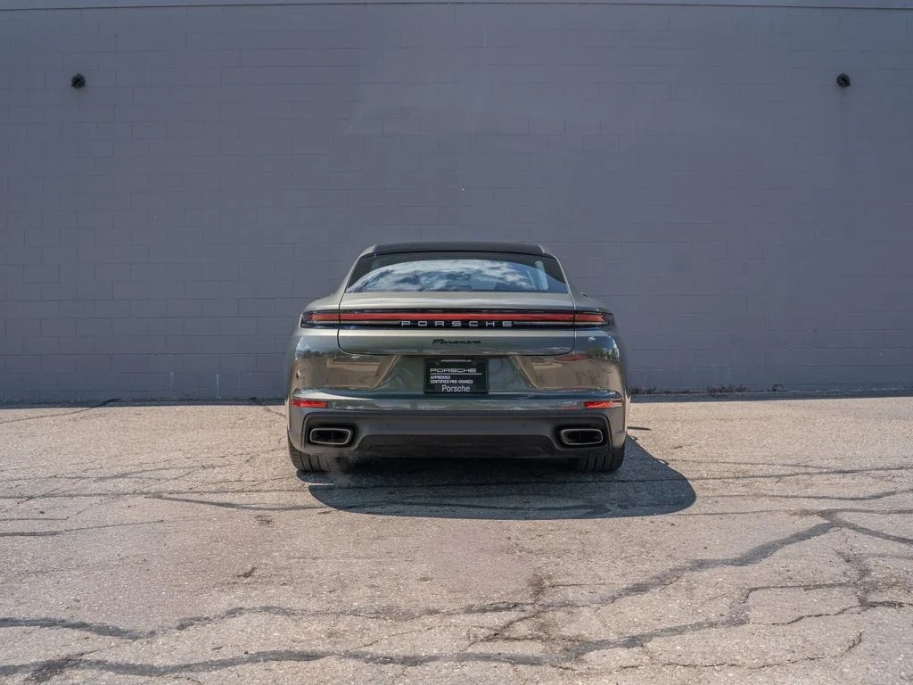 Used 2025 Aventurine Green Metallic Porsche Base image 6