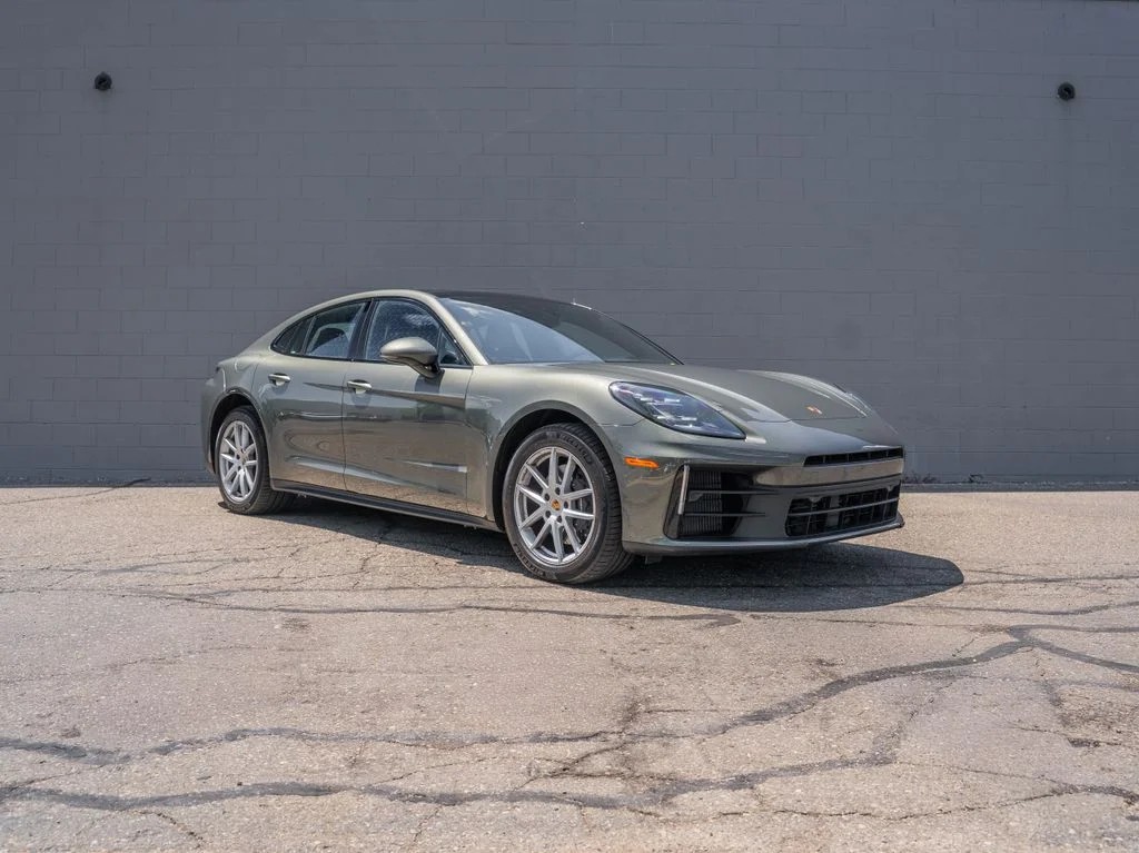 Used 2025 Aventurine Green Metallic Porsche Base image 9