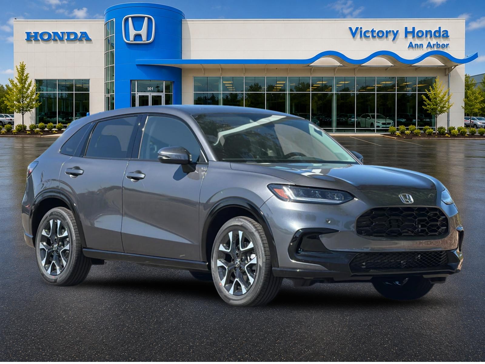 New 2027 Modern Steel Metallic Honda EX-L AWD image 3