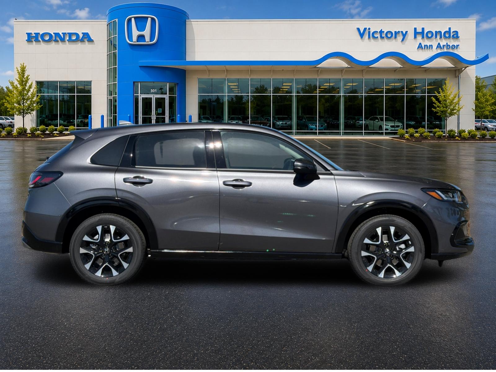 New 2027 Modern Steel Metallic Honda EX-L AWD image 4