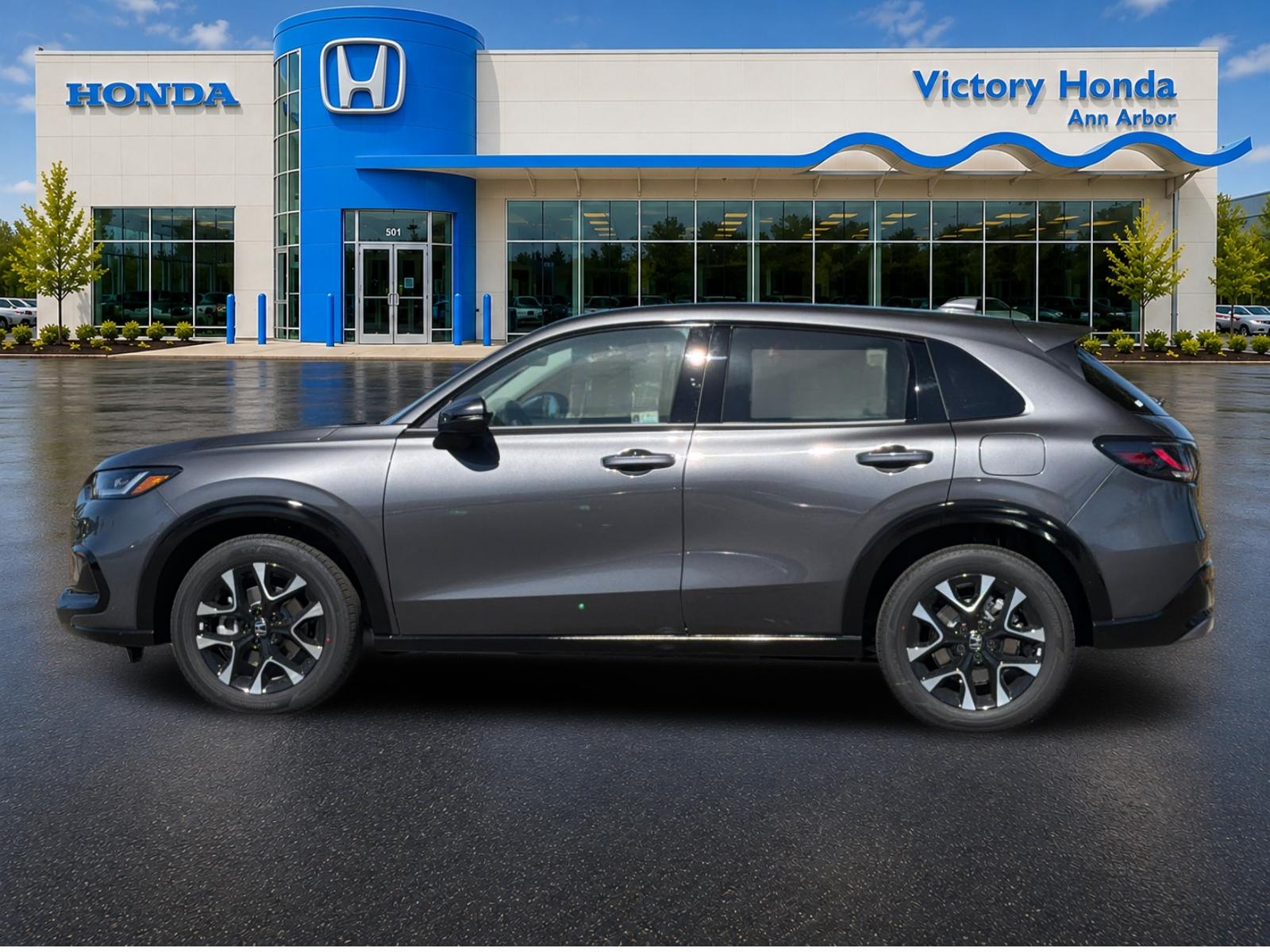 New 2027 Modern Steel Metallic Honda EX-L AWD image 8