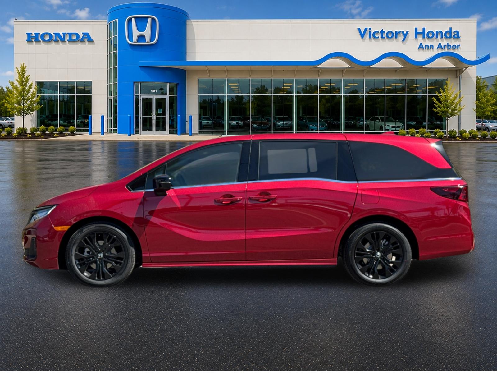 New 2026 Radiant Red Metallic II Honda Sport-L image 8