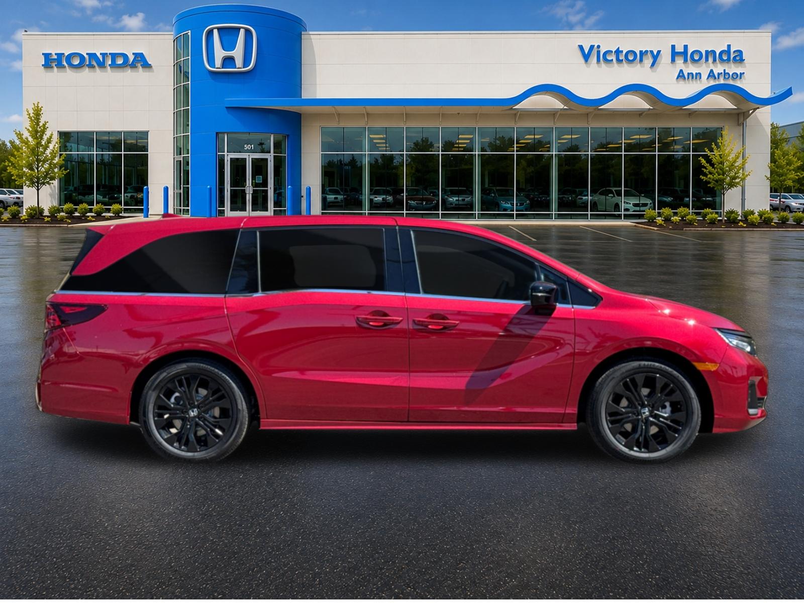 New 2026 Radiant Red Metallic II Honda Sport-L image 4