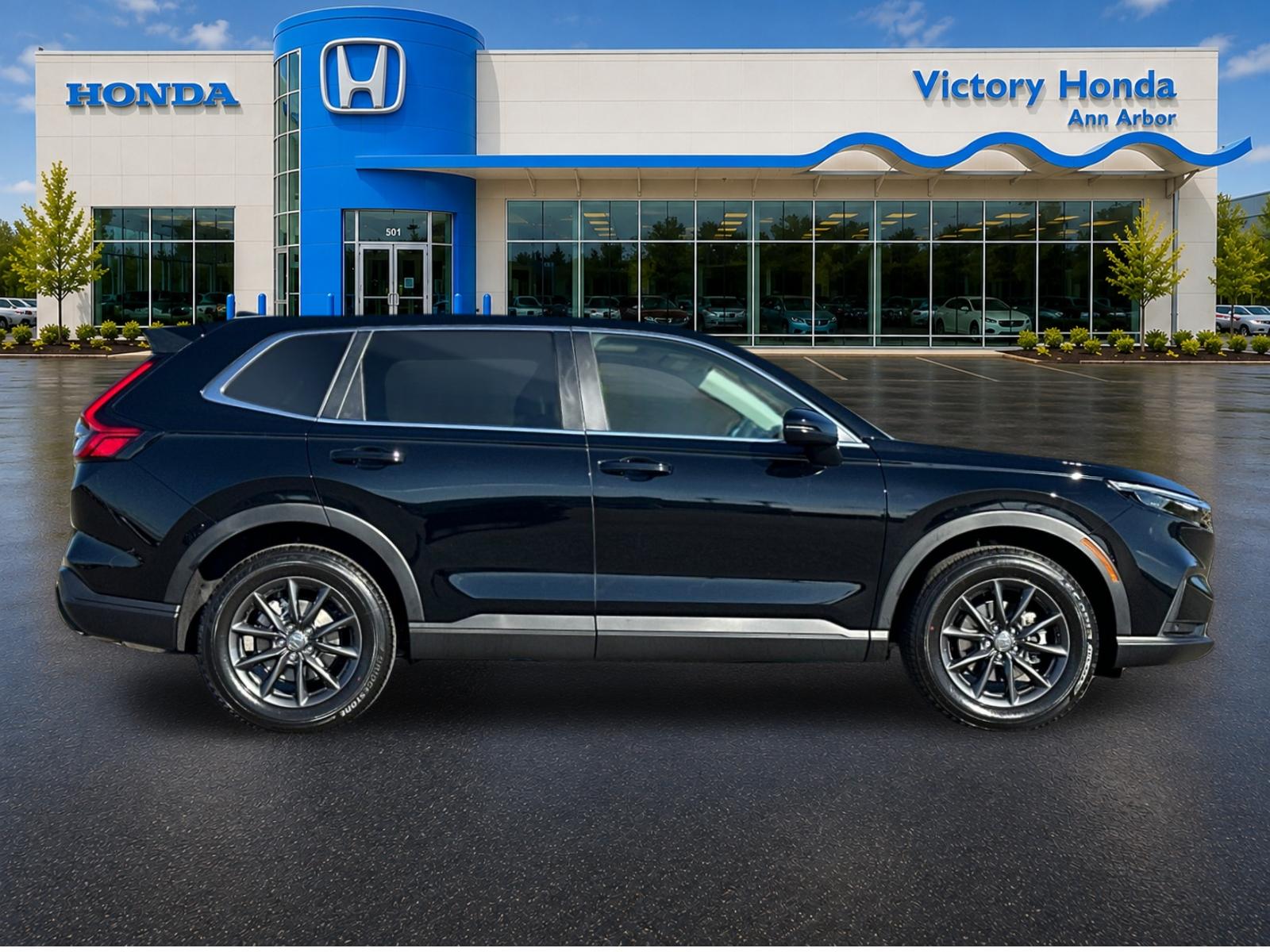 New 2026 Crystal Black Pearl Honda AWD EX-L image 4