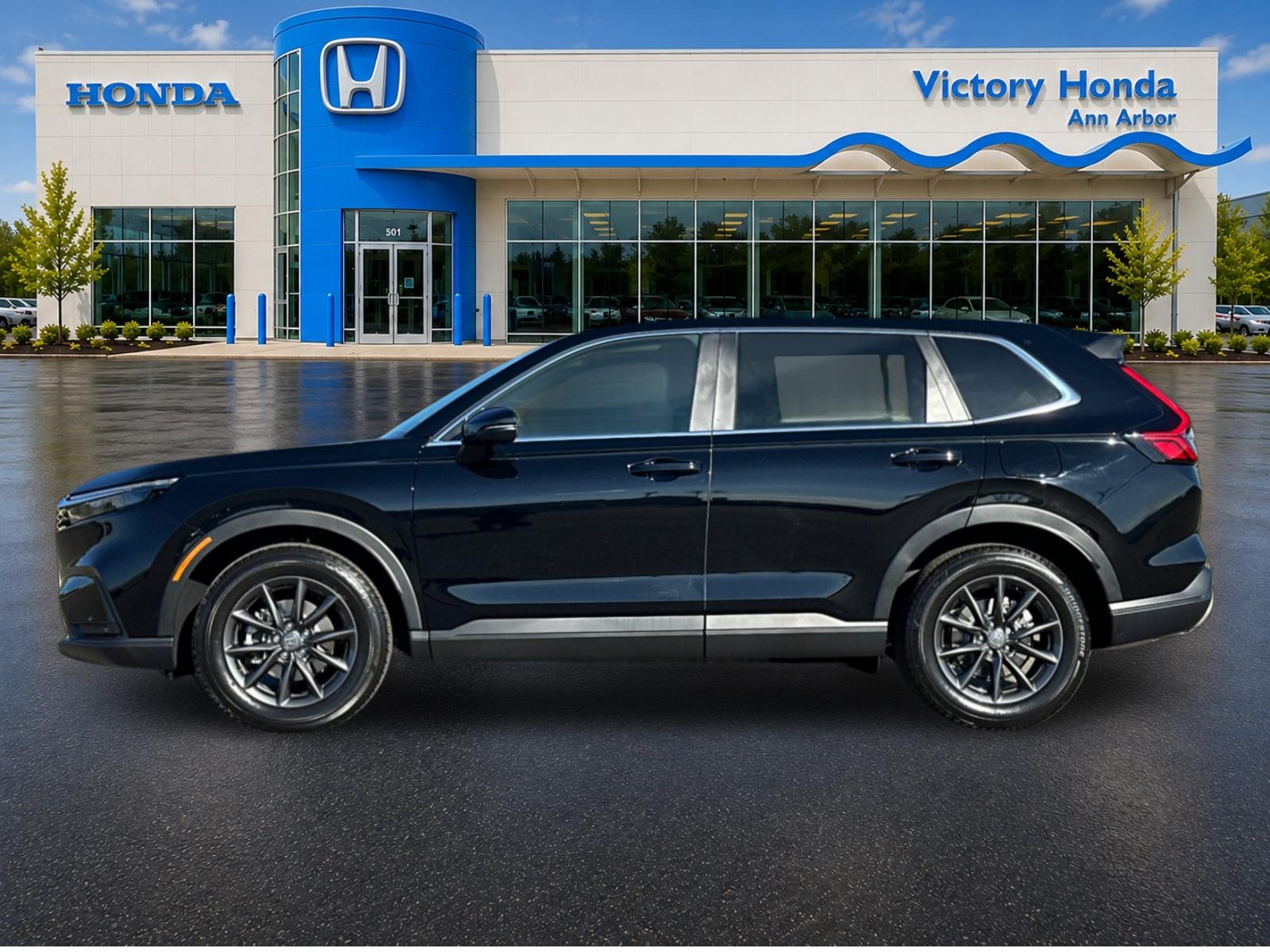 New 2026 Crystal Black Pearl Honda AWD EX-L image 8