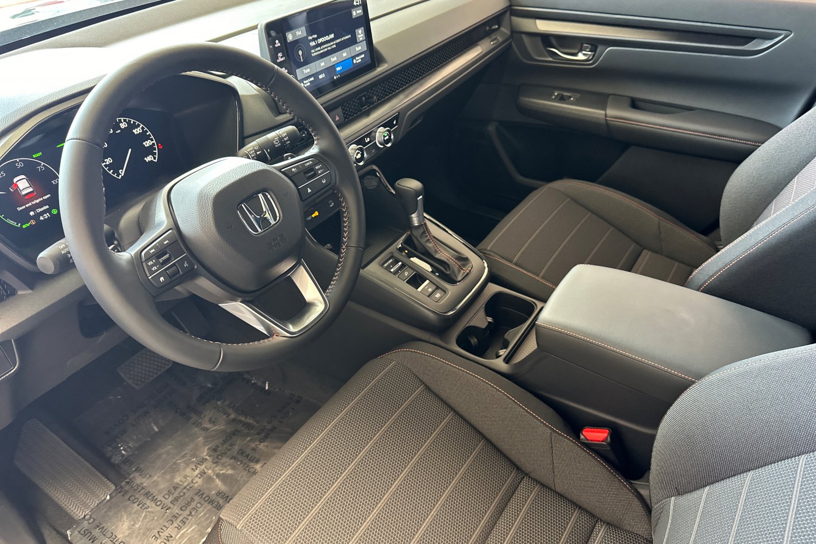 New 2026 Meteorite Gray Metallic Honda AWD Sport Hybrid image 9