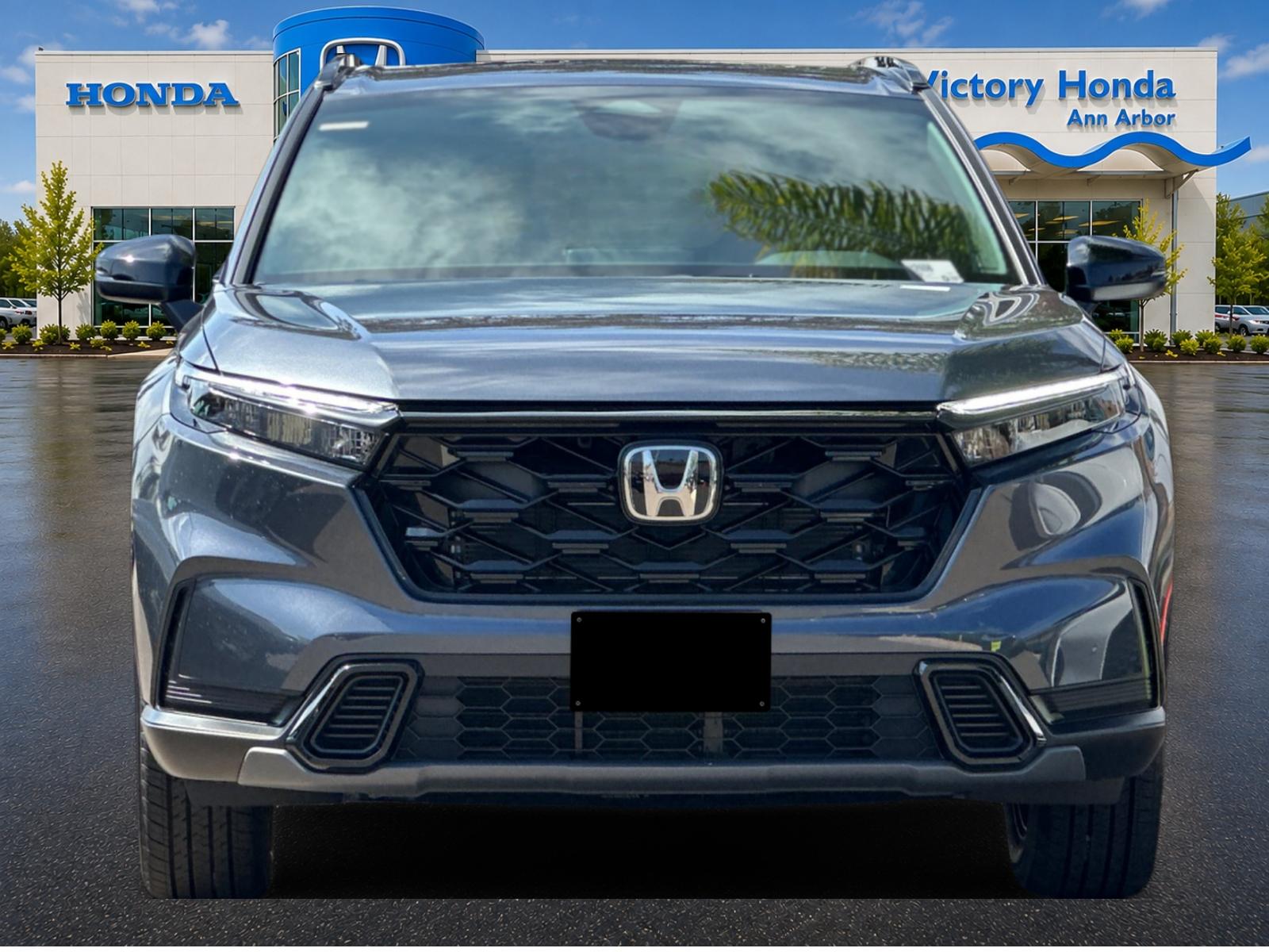 New 2026 Meteorite Gray Metallic Honda AWD Sport Hybrid image 2