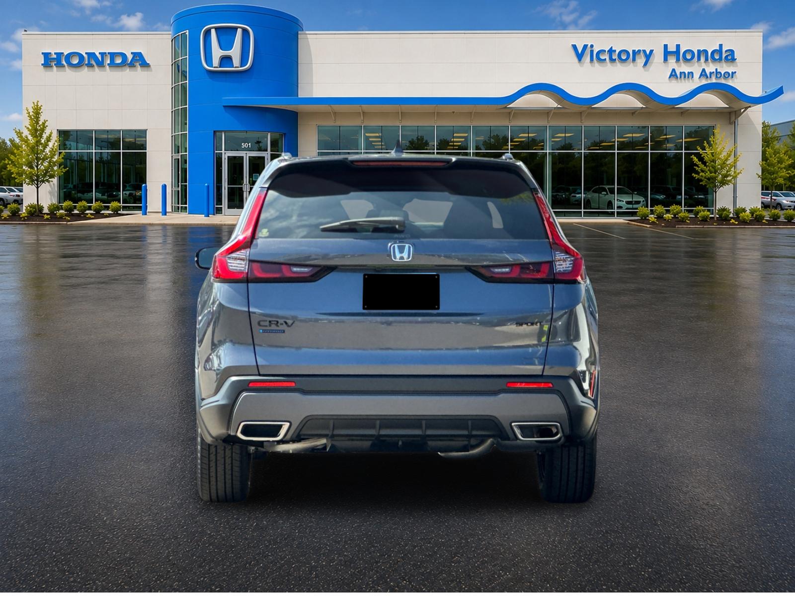 New 2026 Meteorite Gray Metallic Honda AWD Sport Hybrid image 6