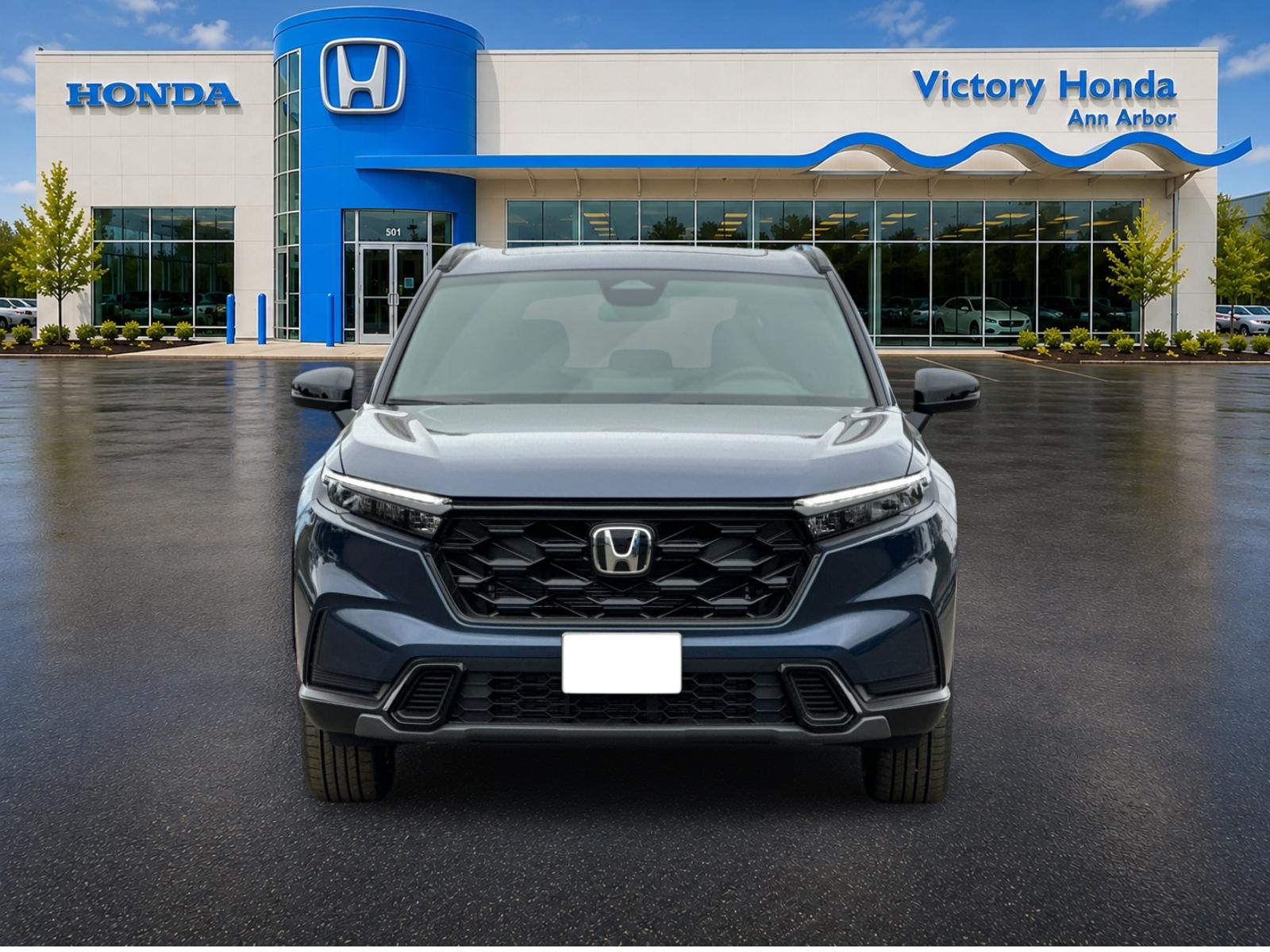 New 2026 Canyon River Blue Metallic Honda AWD Sport Hybrid image 2