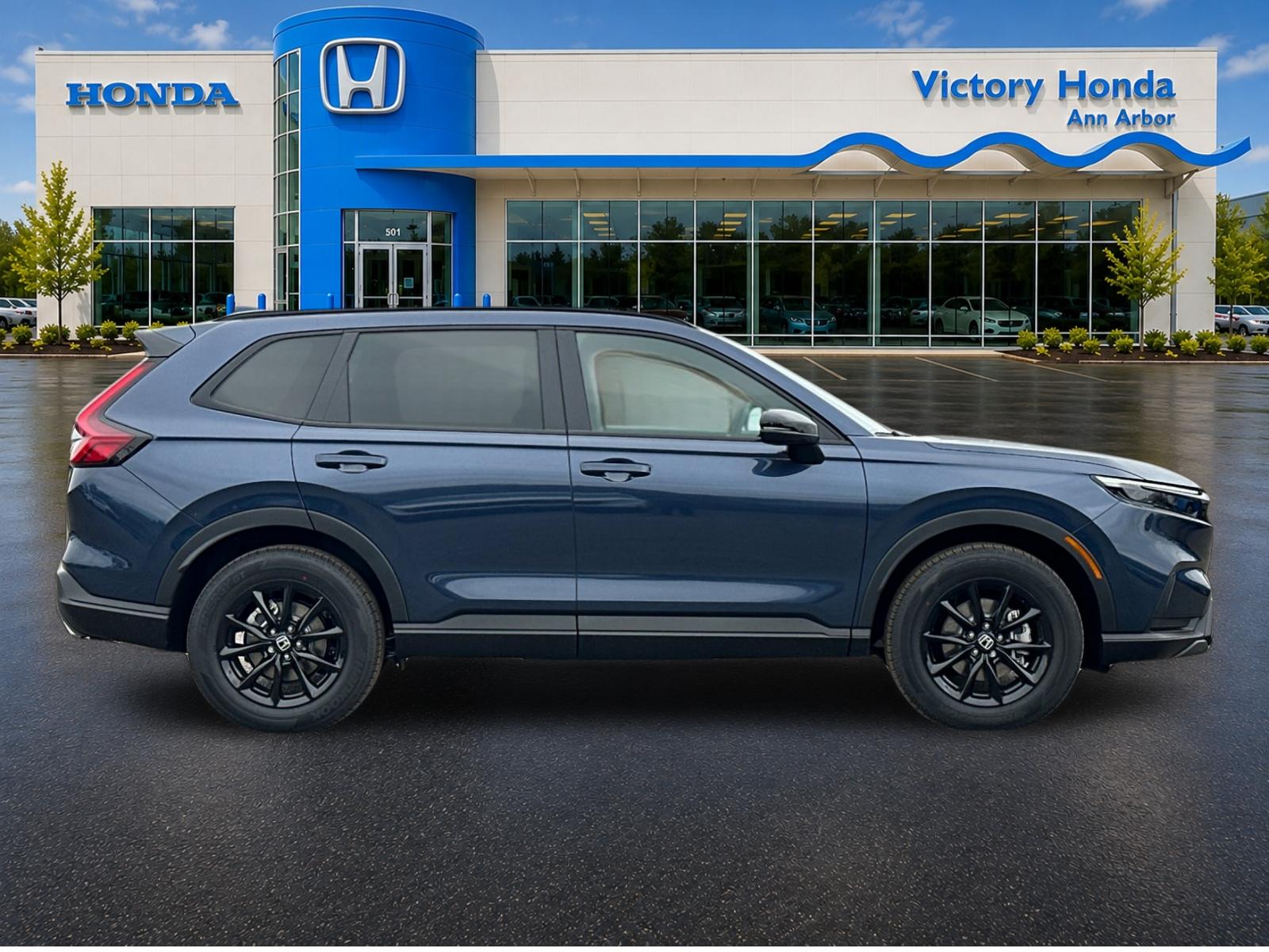 New 2026 Canyon River Blue Metallic Honda AWD Sport Hybrid image 4