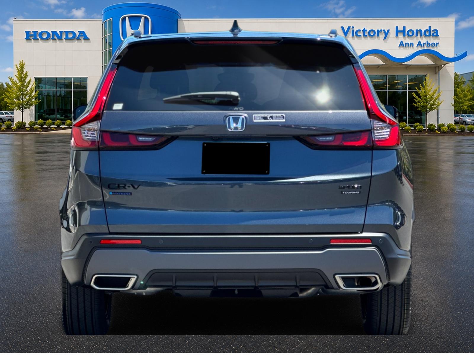 New 2026 Meteorite Gray Metallic Honda AWD Sport Touring Hybrid image 6