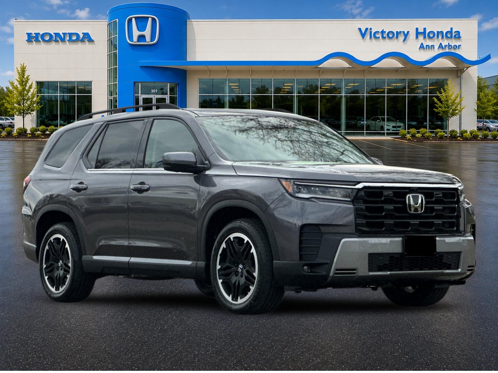 New 2026 Modern Steel Metallic Honda AWD Touring Blackout image 2