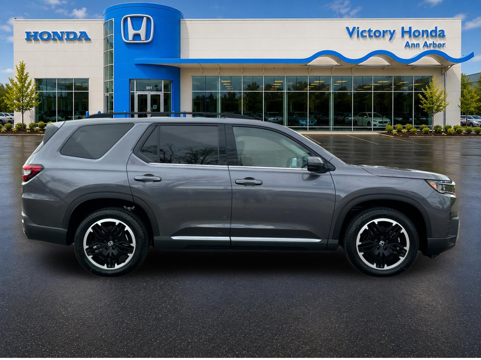 New 2026 Modern Steel Metallic Honda AWD Touring Blackout image 3