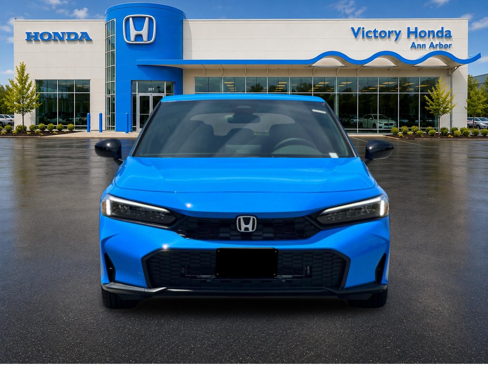 New 2026 Boost Blue Pearl Honda FWD Sport image 2