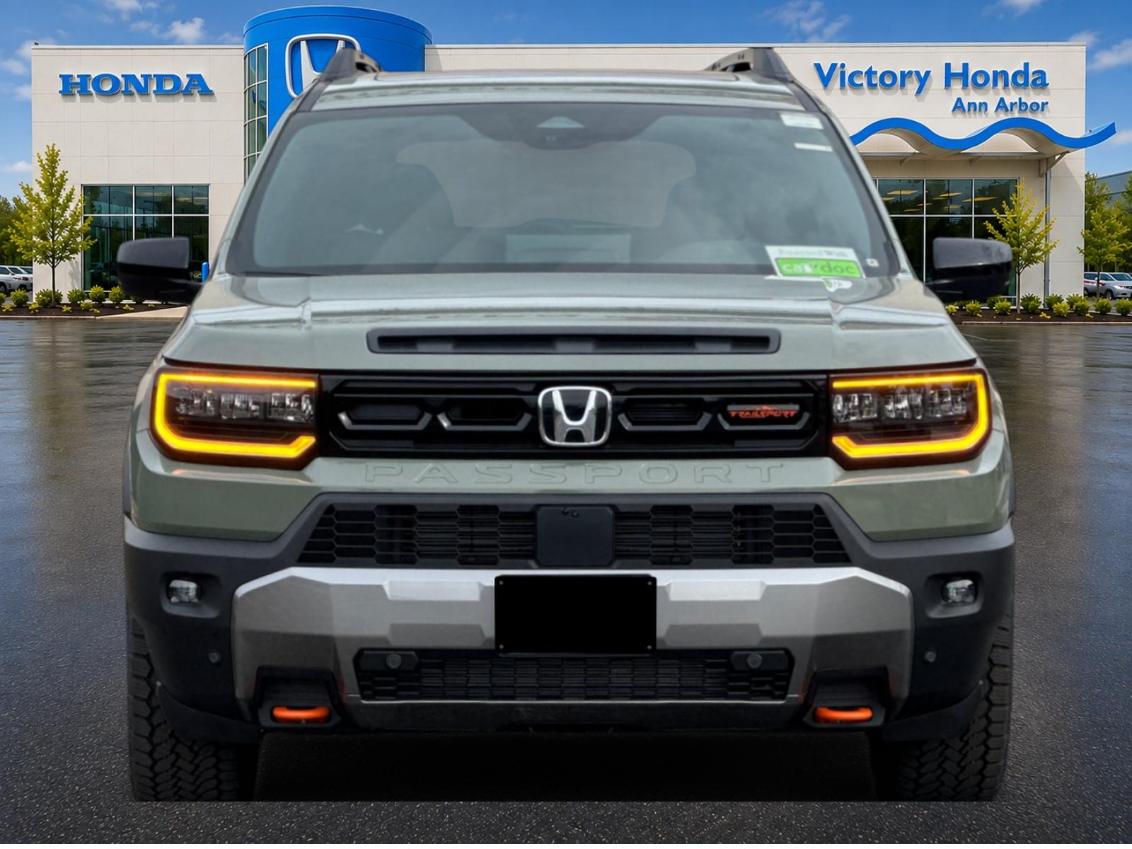 New 2026 Ash Green Metallic Honda TrailSport Elite image 2