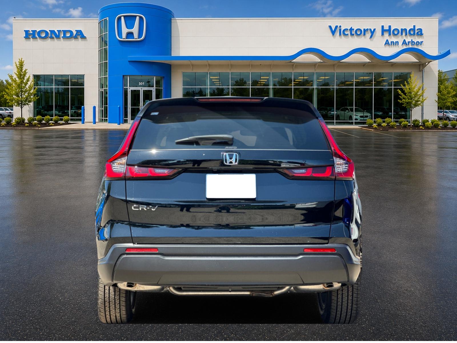 New 2026 Crystal Black Pearl Honda AWD EX image 6