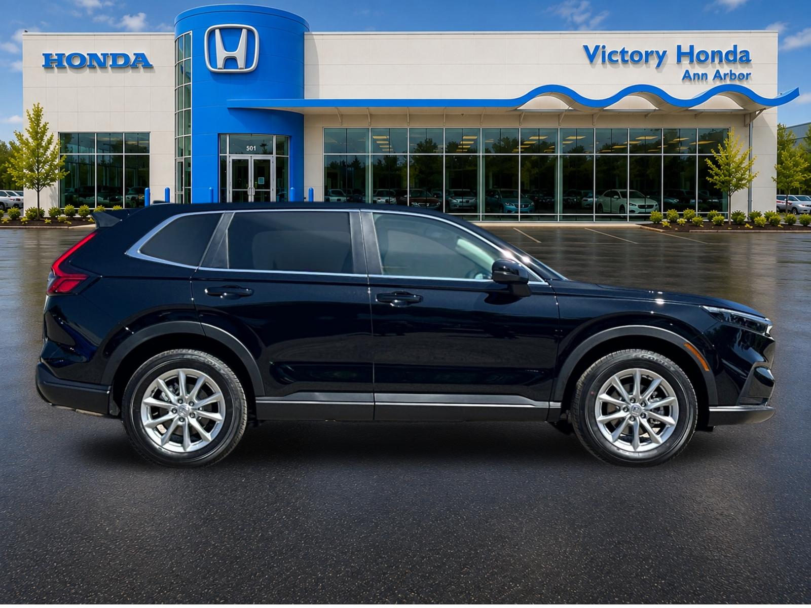 New 2026 Crystal Black Pearl Honda AWD EX image 4