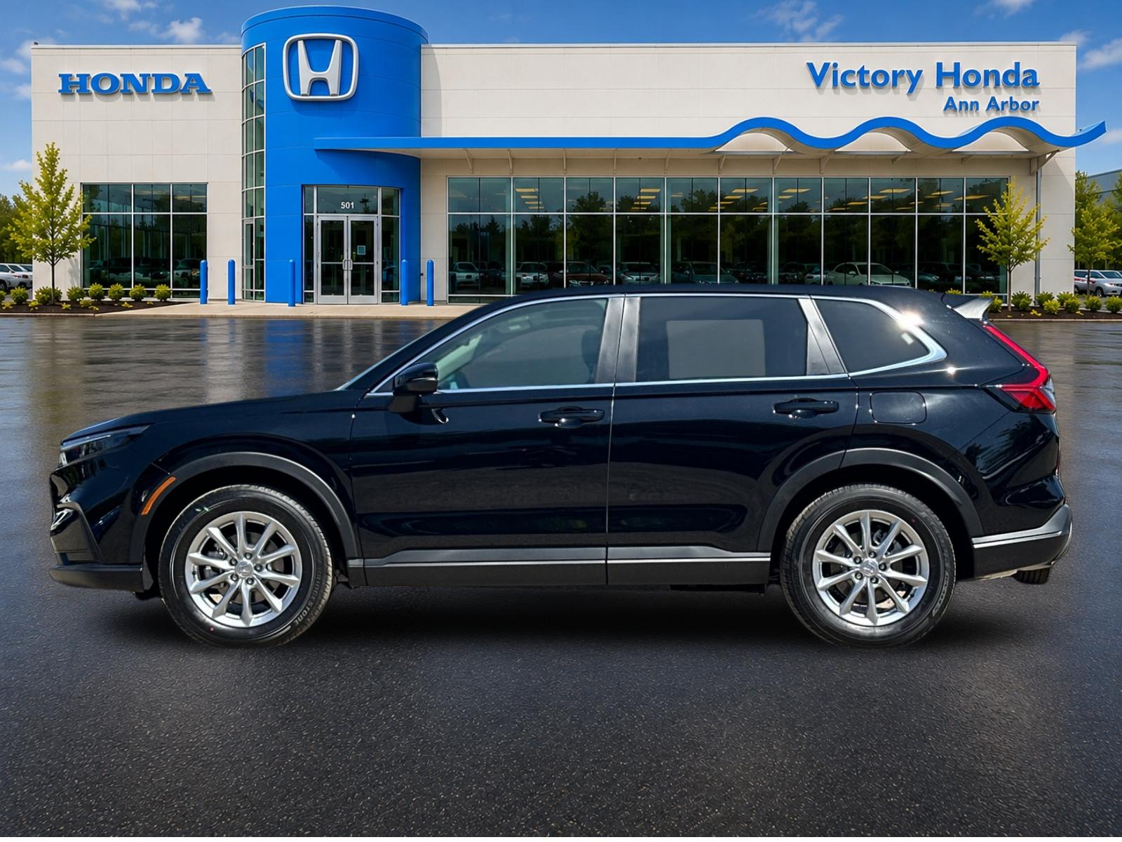 New 2026 Crystal Black Pearl Honda AWD EX image 8