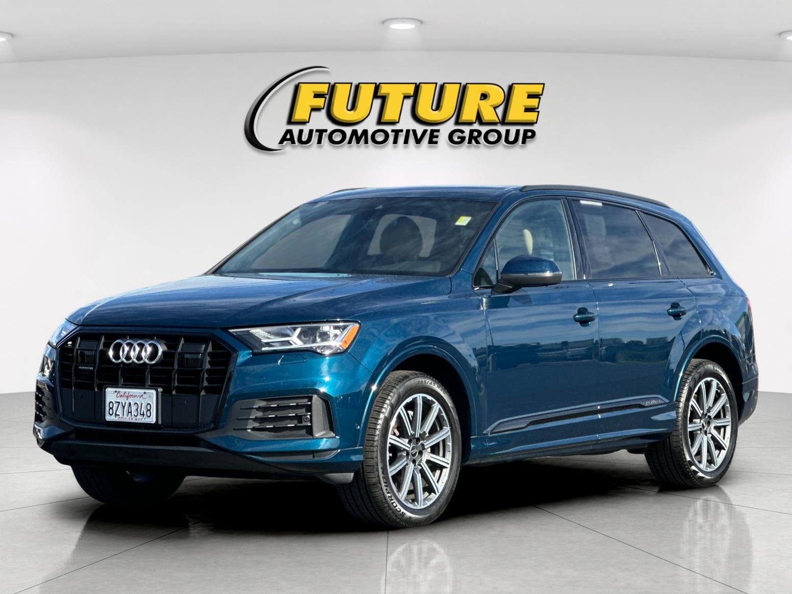 Used 2022 Blue Audi 45 Premium Plus image 7