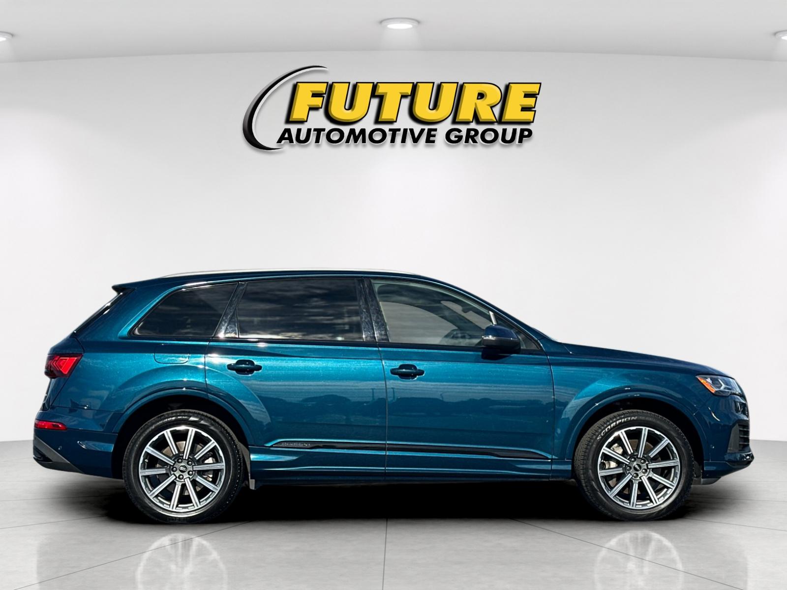 Used 2022 Blue Audi 45 Premium Plus image 2