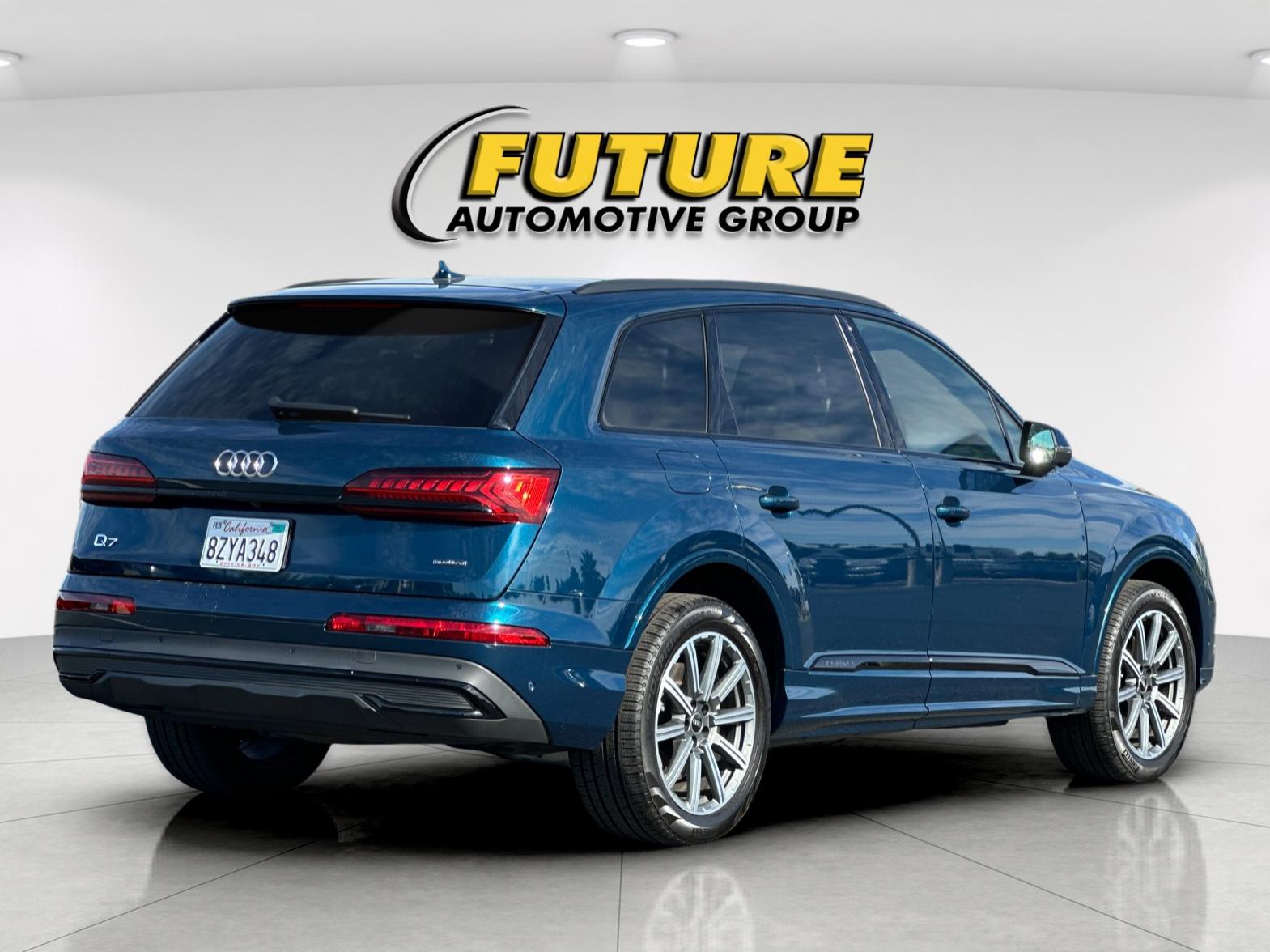 Used 2022 Blue Audi 45 Premium Plus image 3