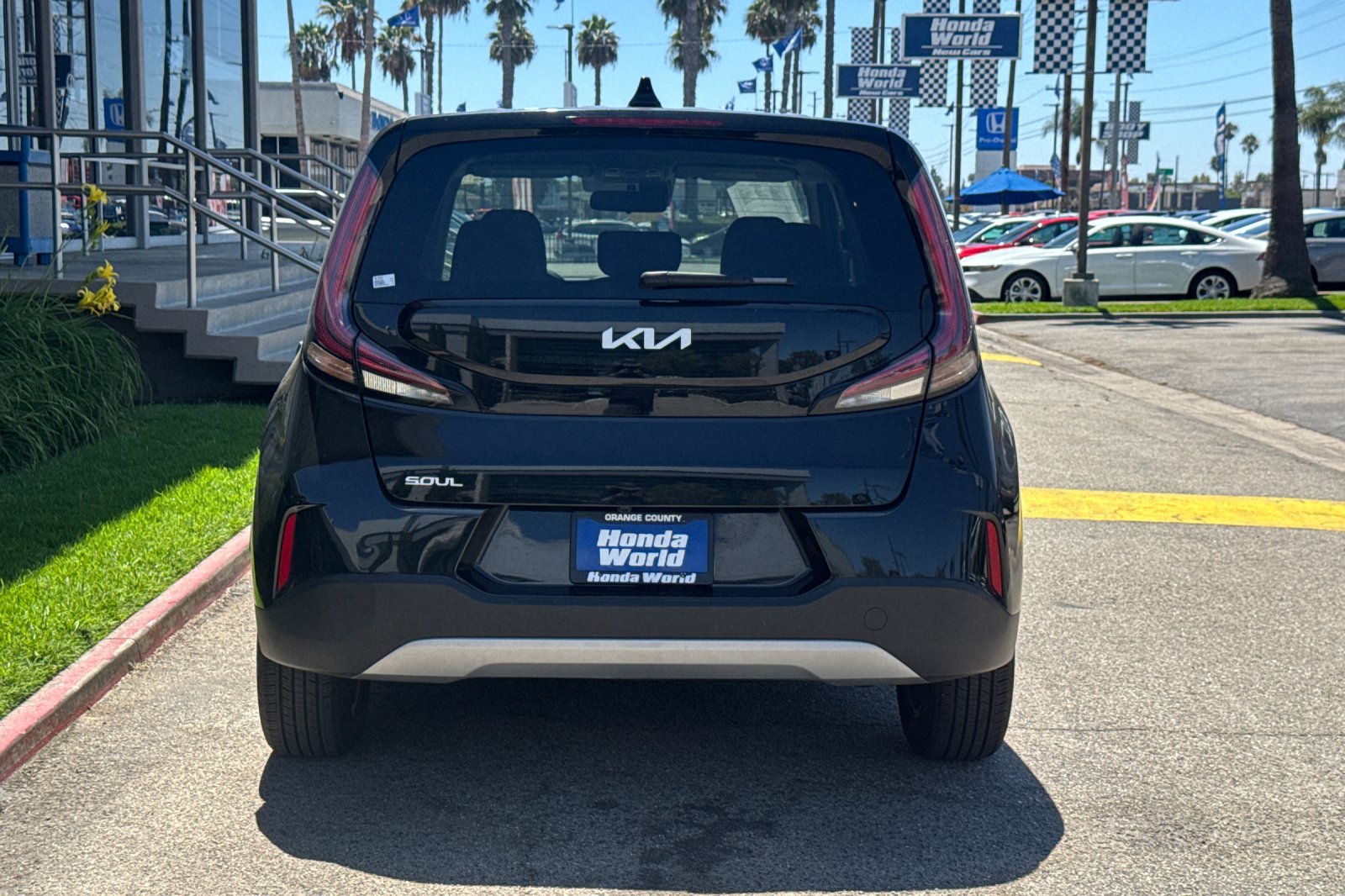 Used 2025 Black Kia LX image 6