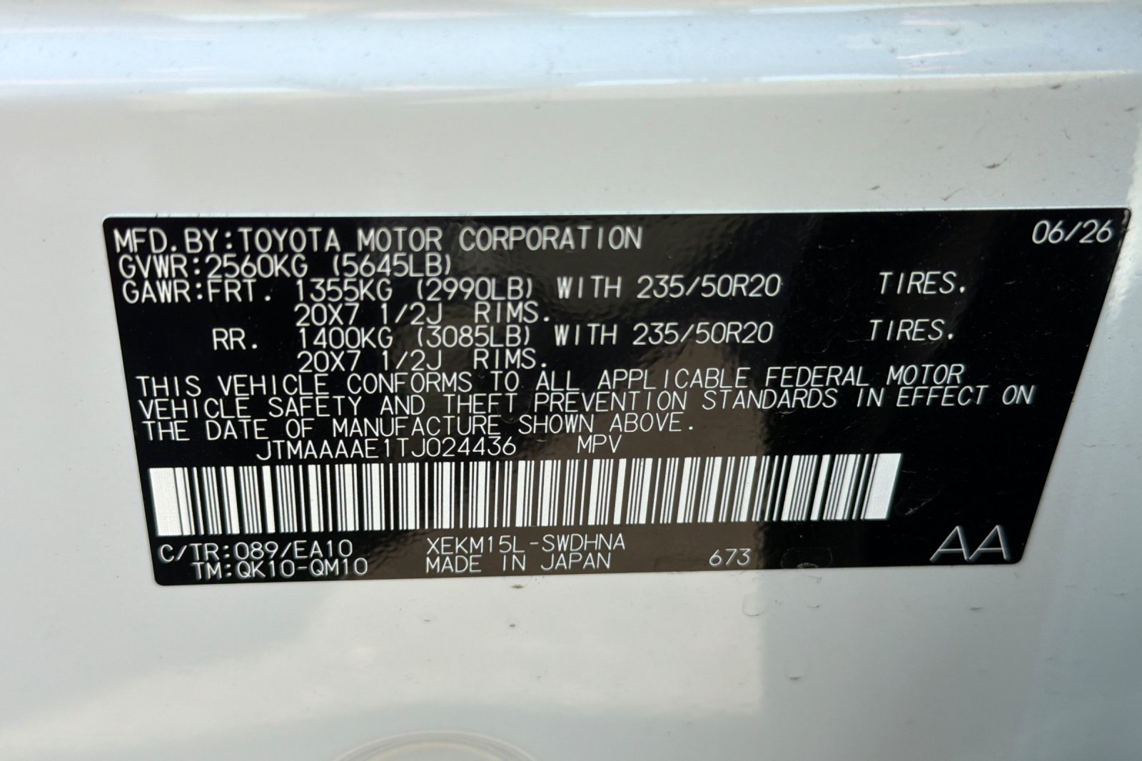 New 2026 COSMIC WHITE PEARL Subaru GT image 28