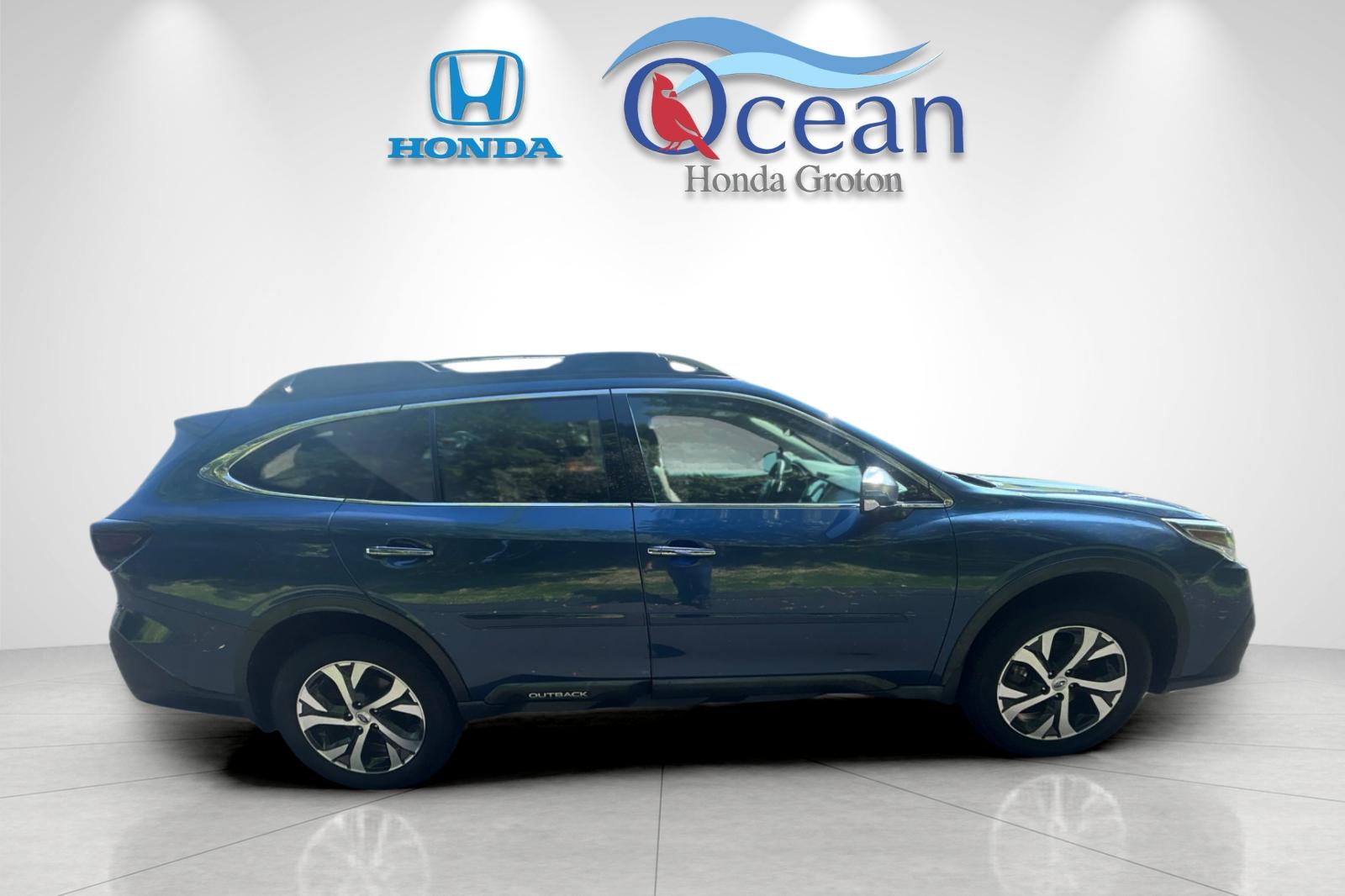 Used 2021 Abyss Blue Pearl Subaru Touring image 2