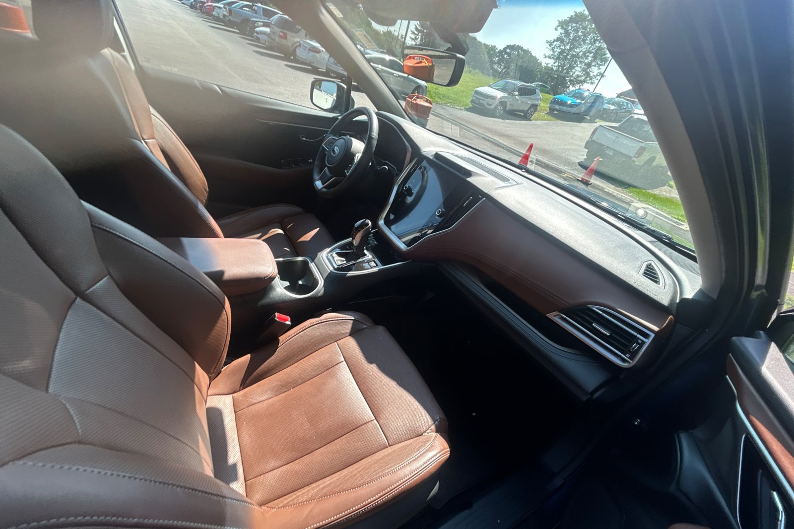 Used 2021 Abyss Blue Pearl Subaru Touring image 16