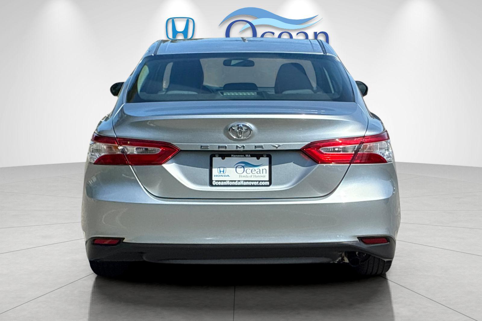 Used 2018 Celestial Silver Metallic Toyota LE image 4