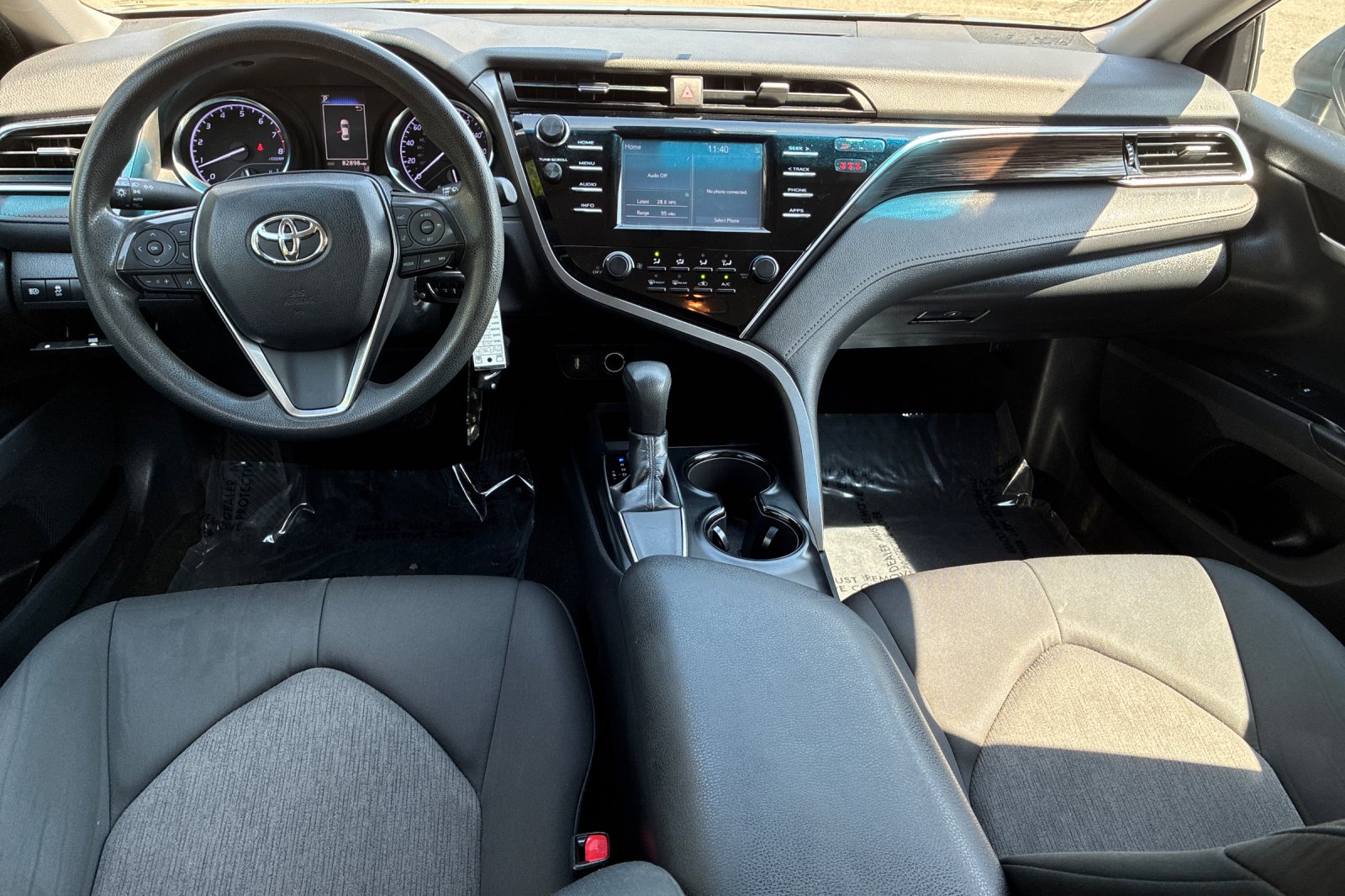 Used 2018 Celestial Silver Metallic Toyota LE image 14