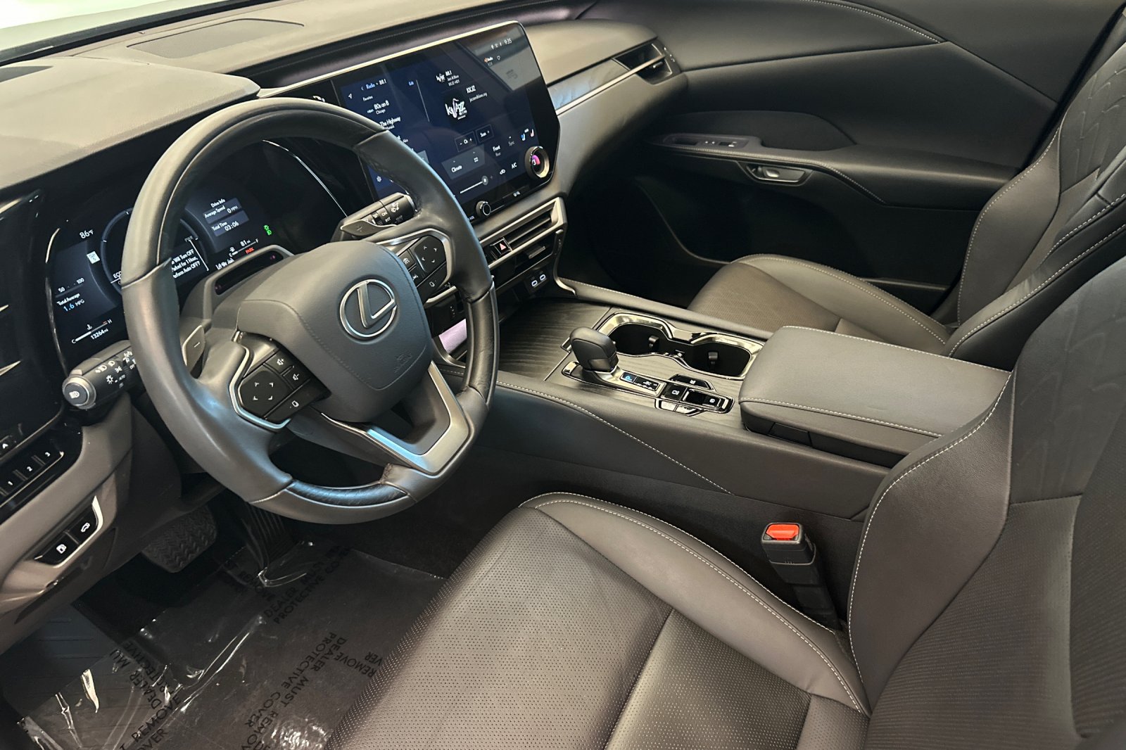 Certified Used 2025 Black Lexus 350h Premium Plus image 10