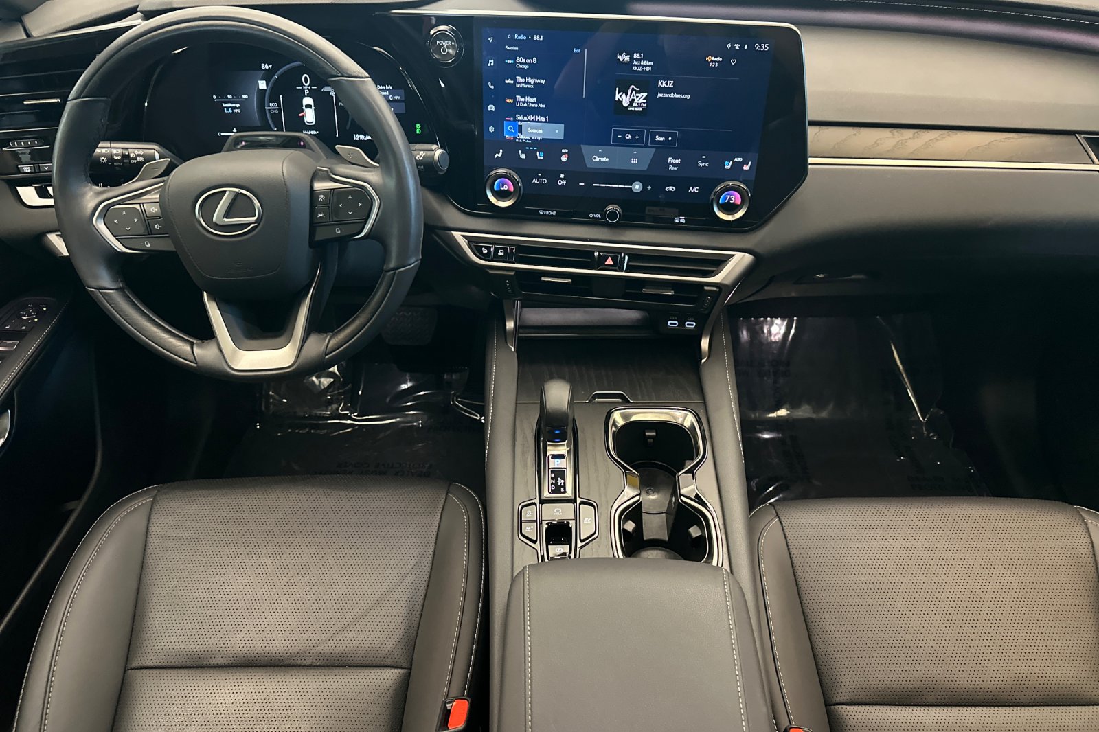 Certified Used 2025 Black Lexus 350h Premium Plus image 13
