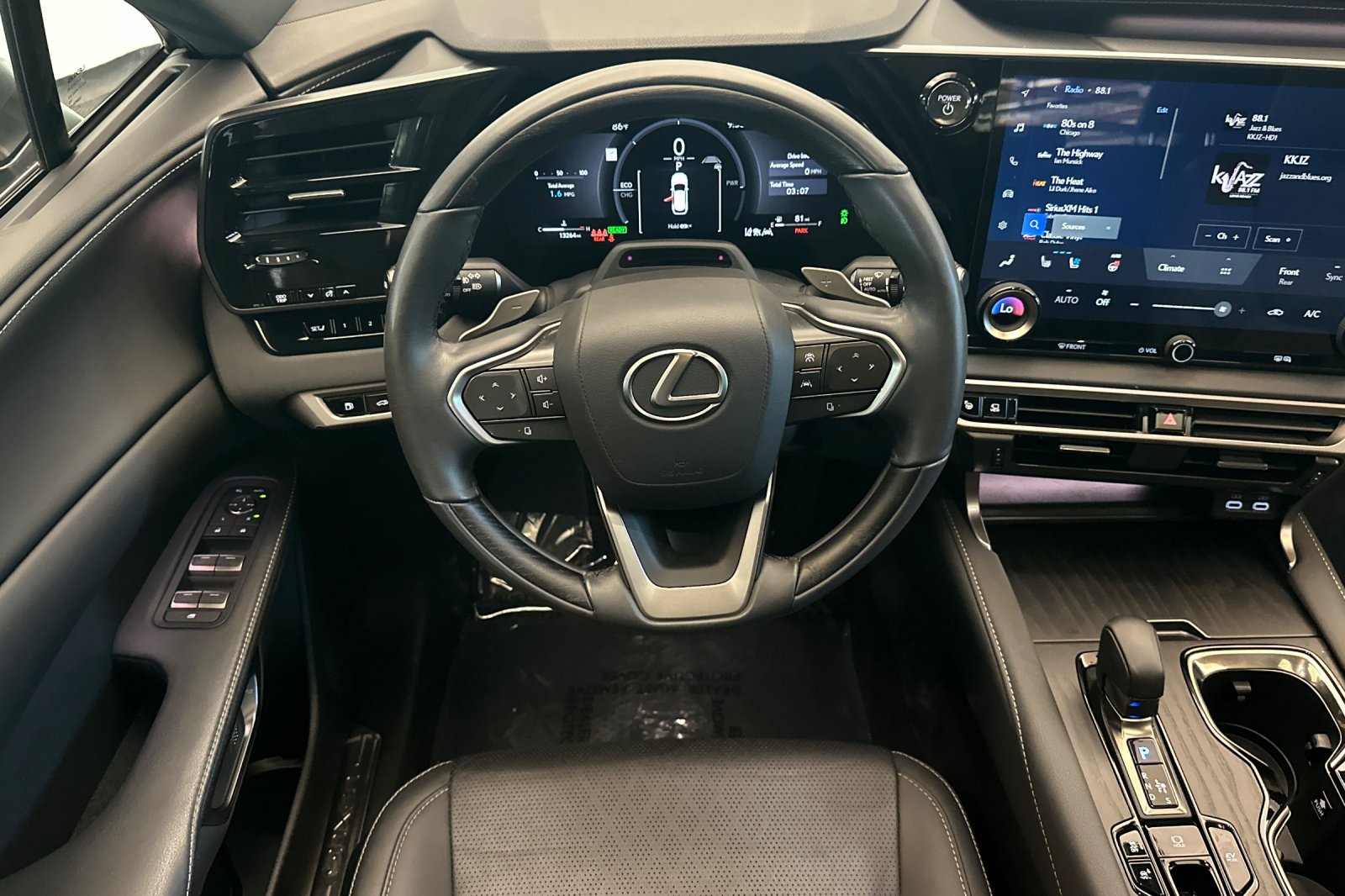 Certified Used 2025 Black Lexus 350h Premium Plus image 14